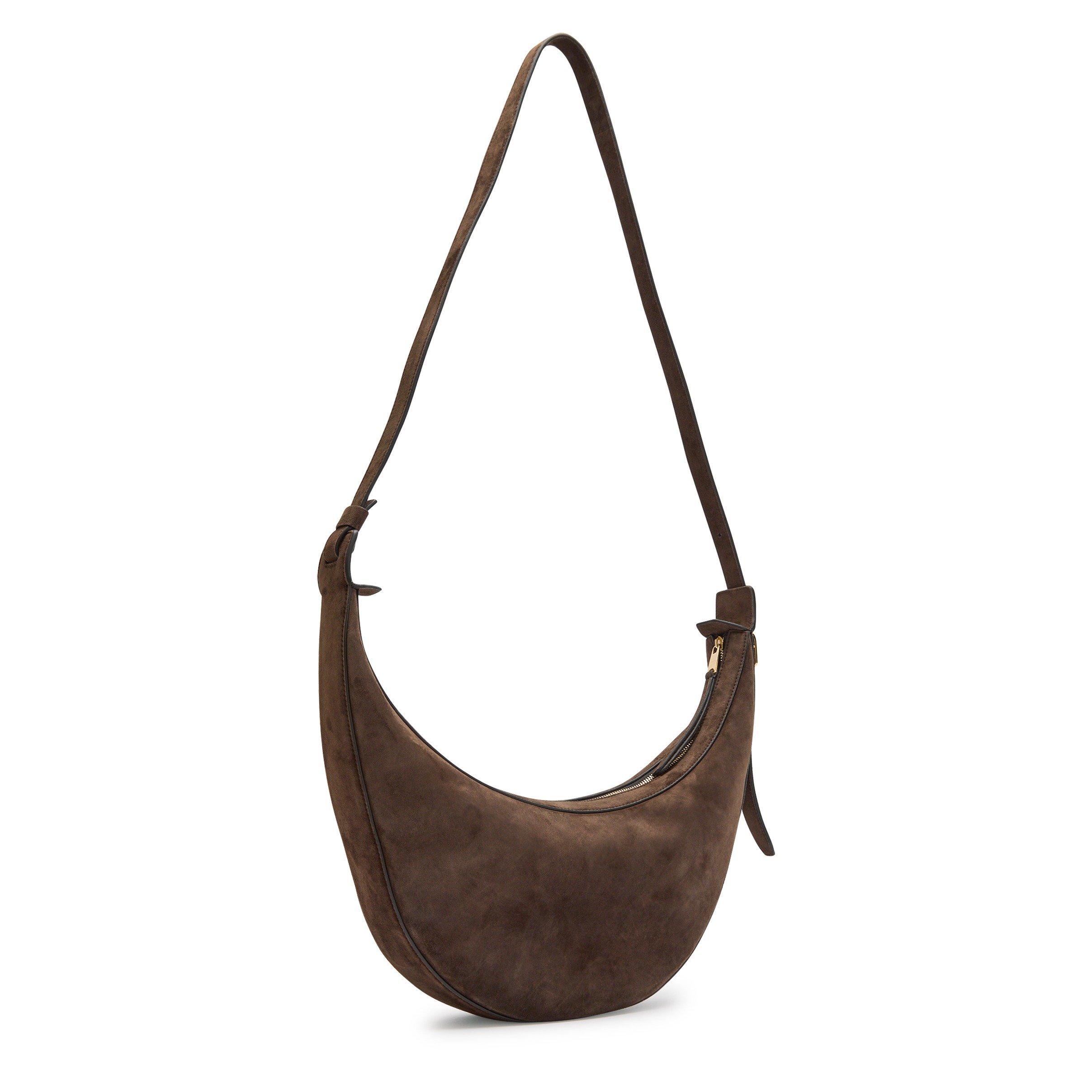 DARK BROWN - Khaite - AUGUSTINA SMALL CROSSBODY - 2