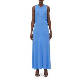 Bottega Veneta Viscose Jersey Long Dress With Knot Ring