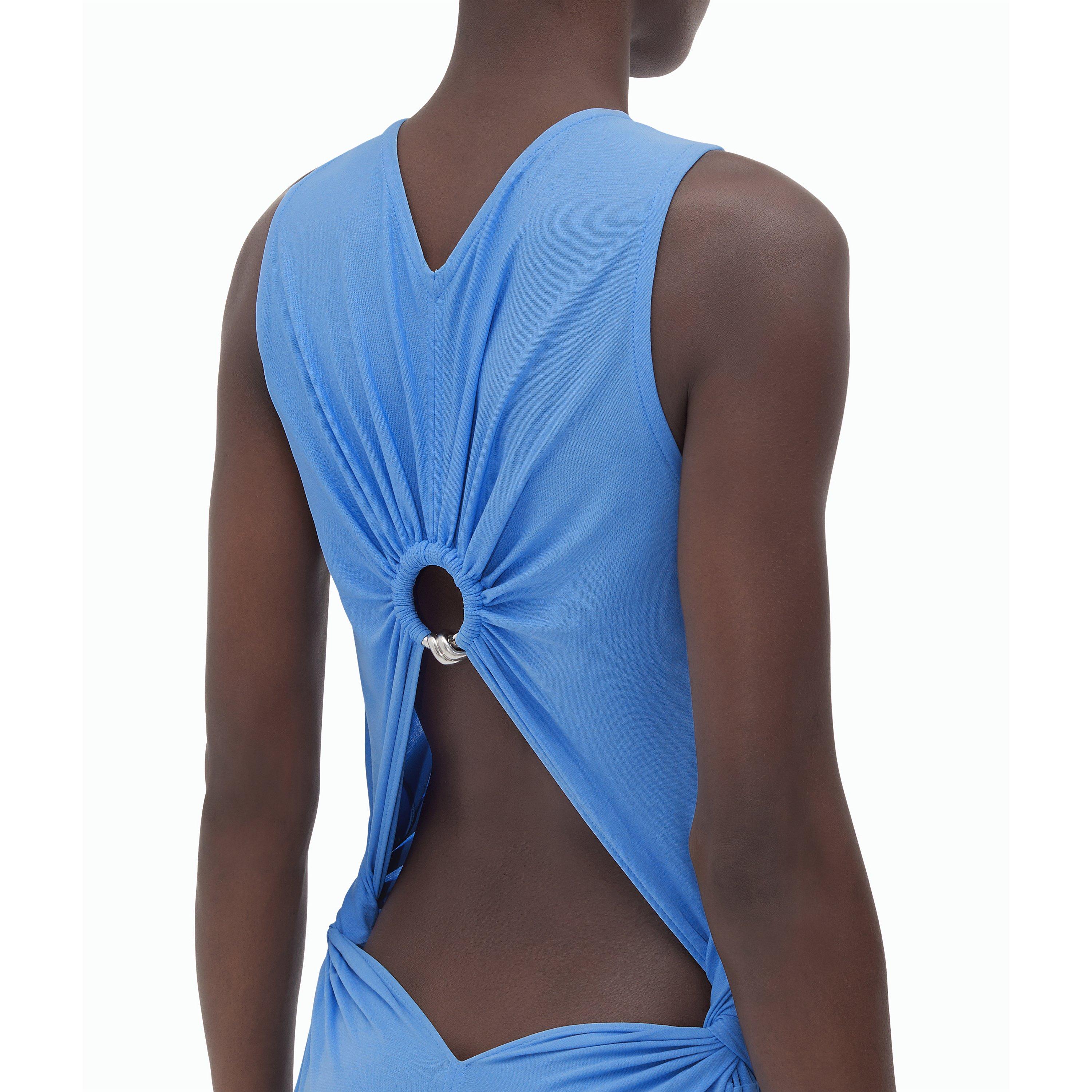 ADMIRAL - Bottega Veneta - Viscose Jersey Long Dress - 4