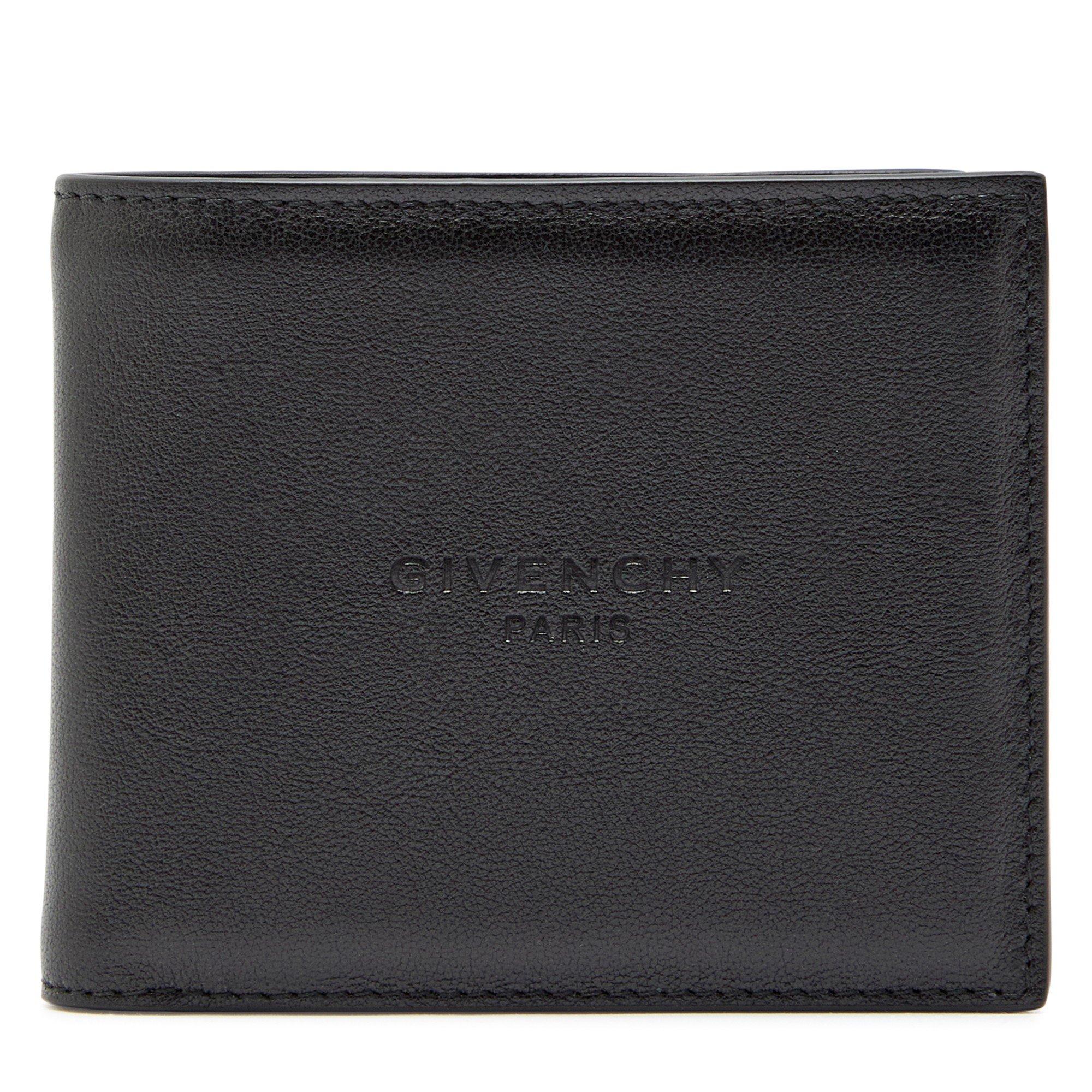 BLACK - GIVENCHY - PADDED BILLFOLD 8CC WALLET