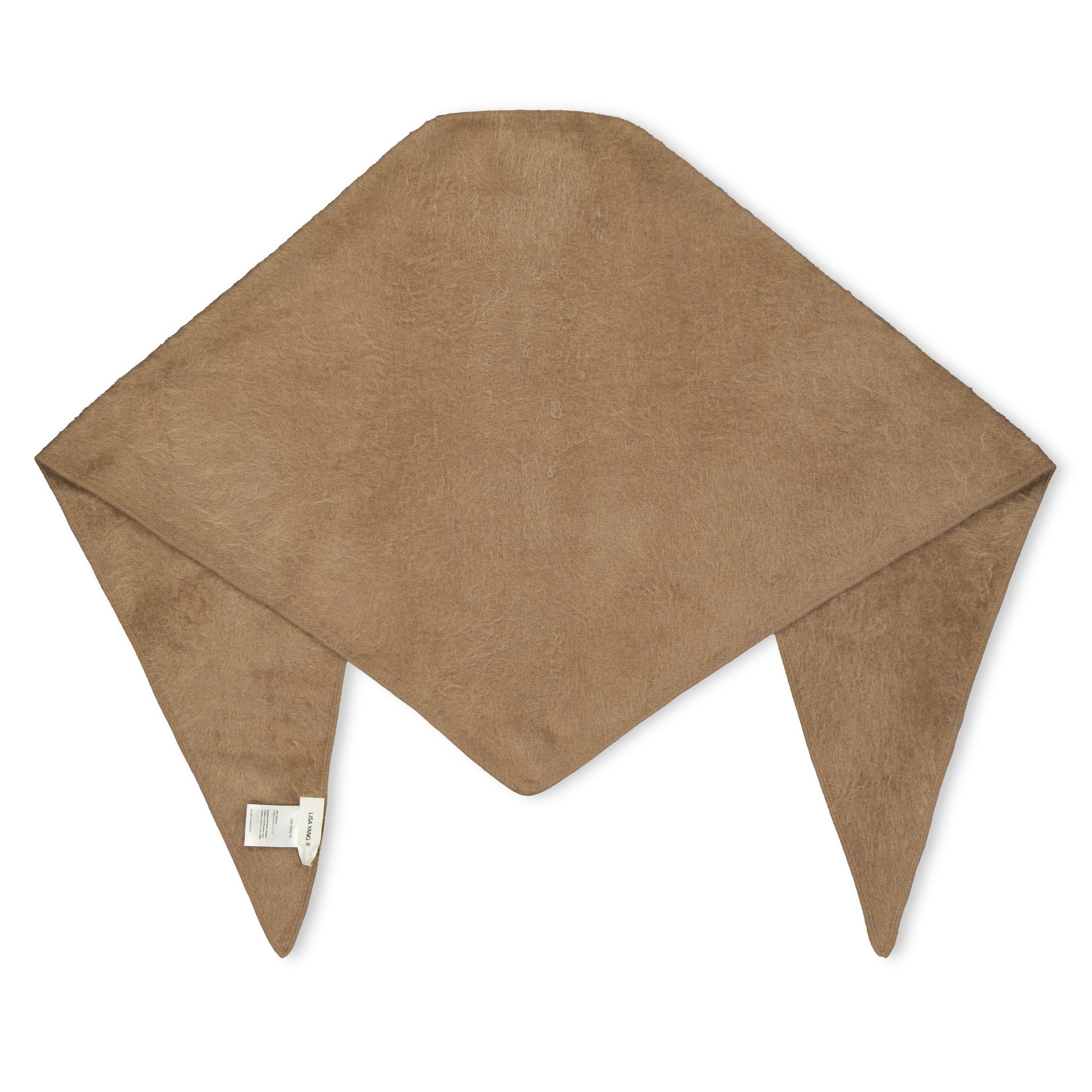 BROWN - Lisa Yang - Brushed Bandana - 2