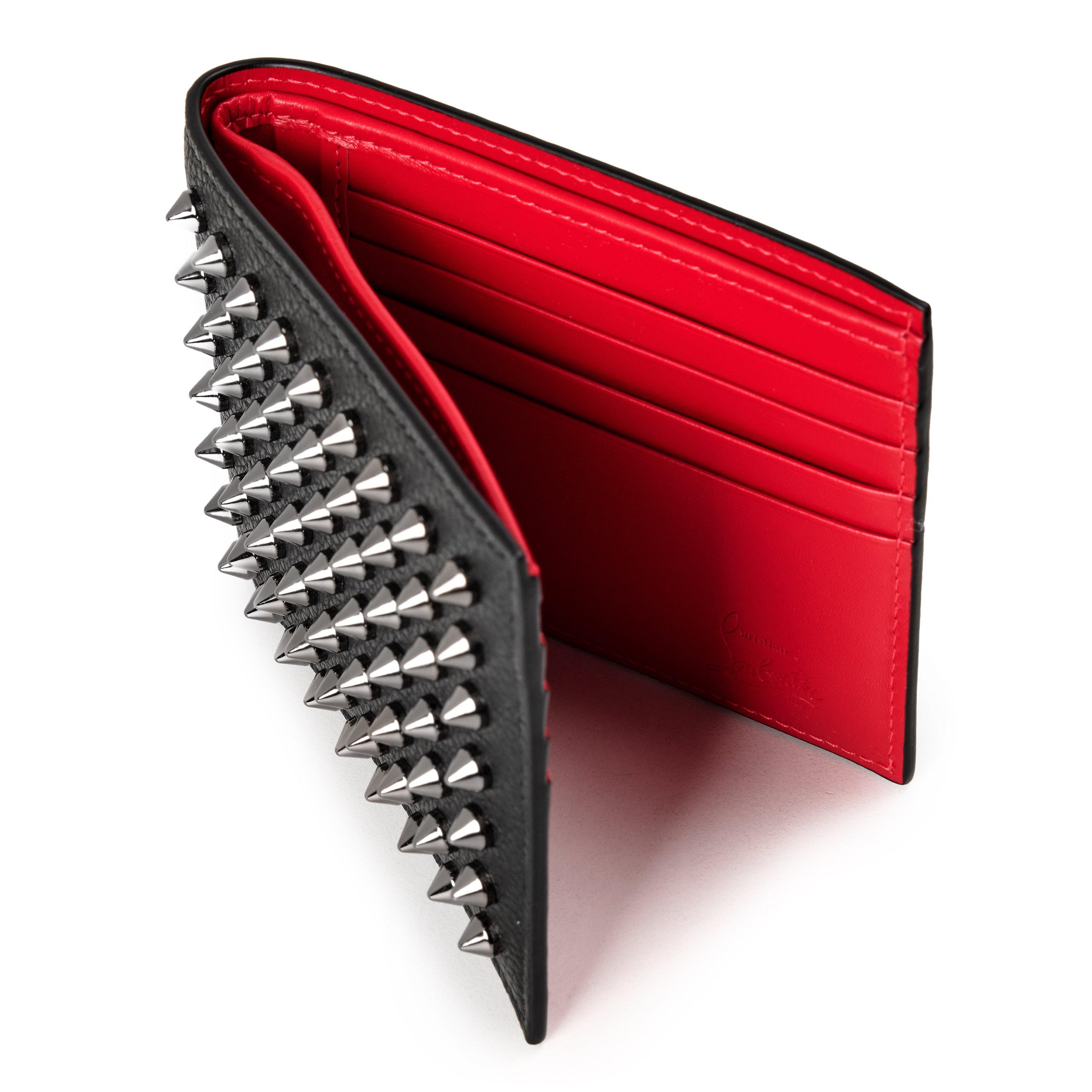 BLACK - Christian Louboutin - FUNKY BIFOLD WALLET CALF - 4