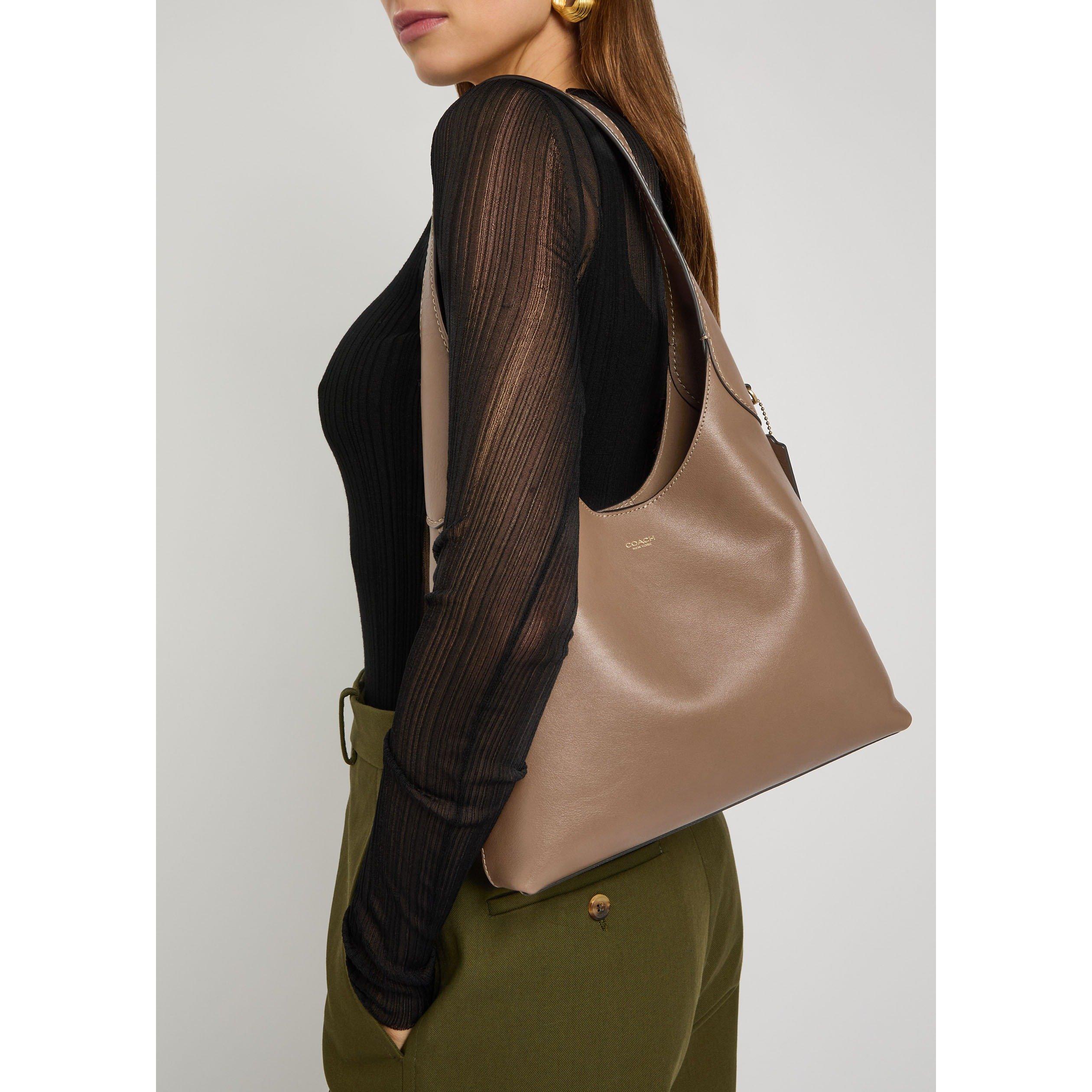 STONE - Coach - Women's Brooklyn 28 Leather Shoulder Bag - 3