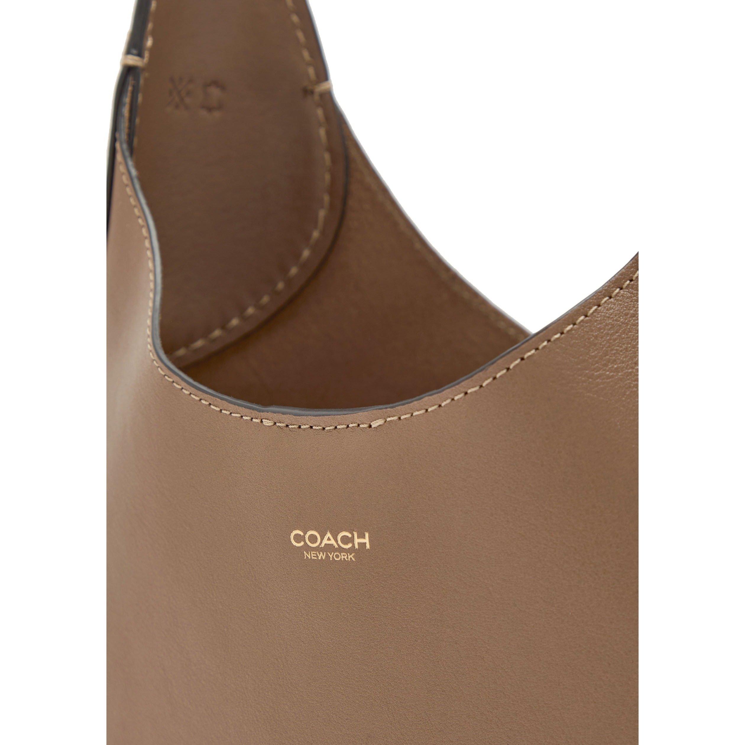 STONE - Coach - Women's Brooklyn 28 Leather Shoulder Bag - 4