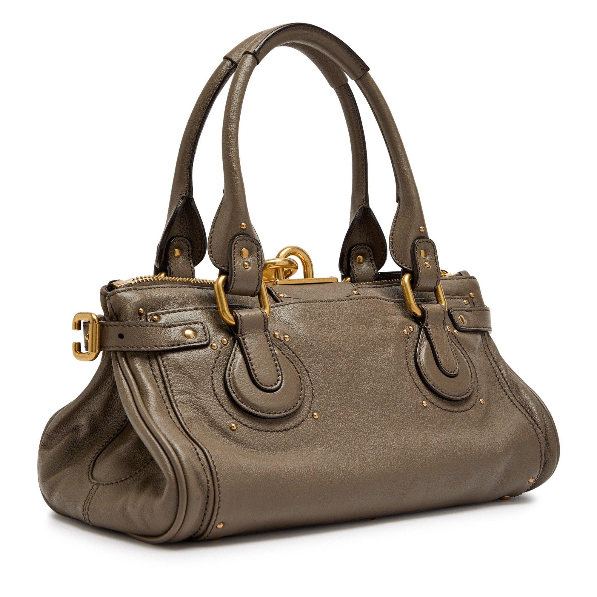 GREY - Chloe - Paddington medium shoulder ba - 2