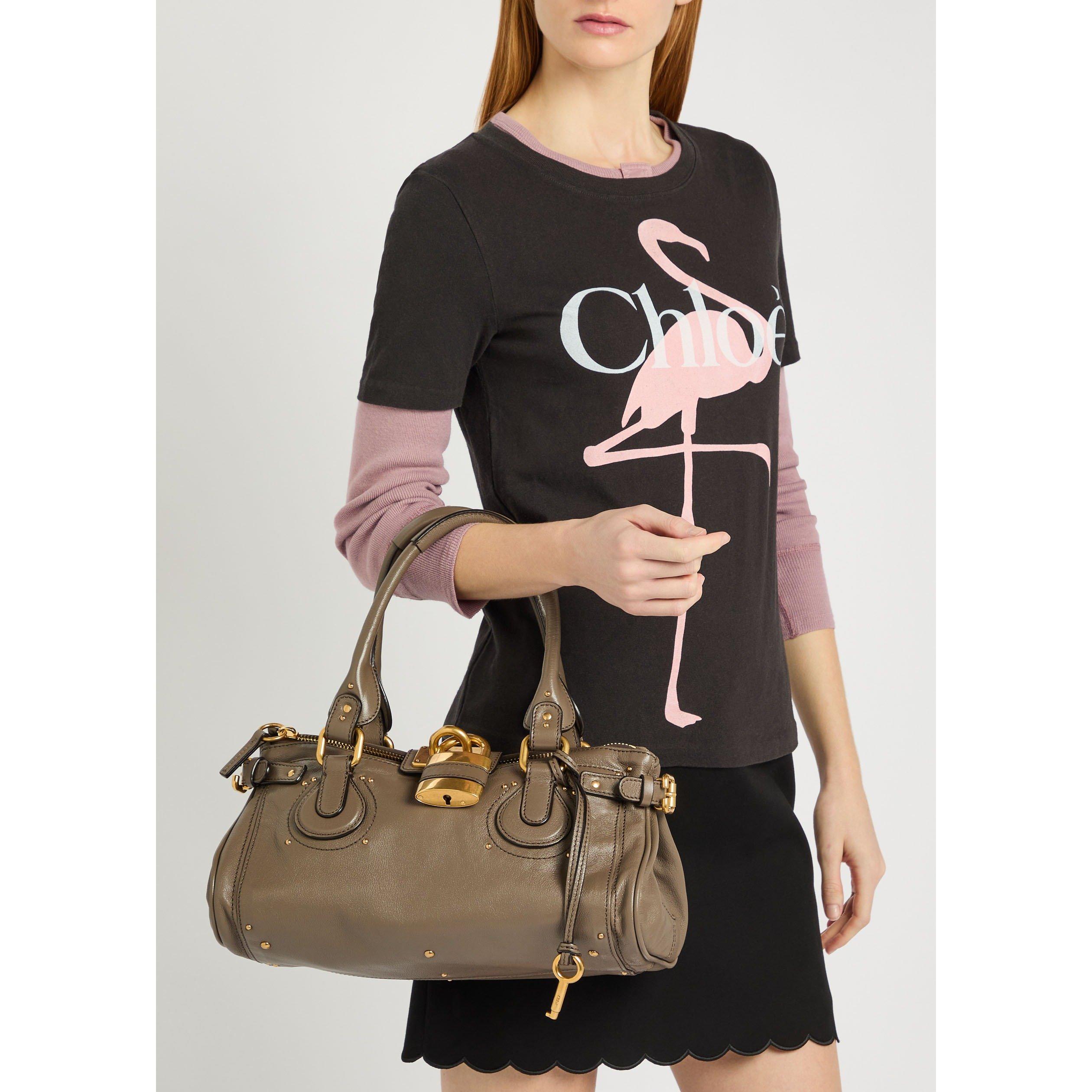 GREY - Chloe - Paddington medium shoulder ba - 3