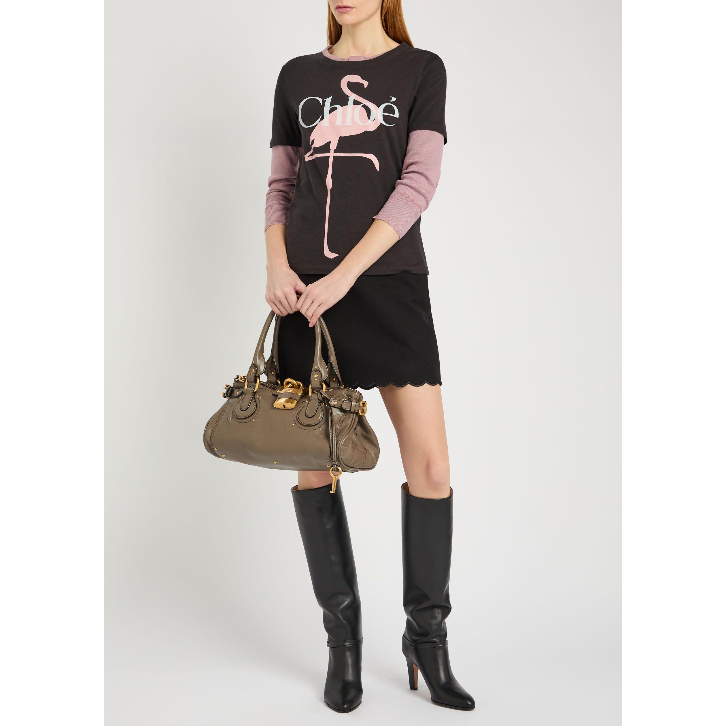 GREY - Chloe - Paddington medium shoulder ba - 6