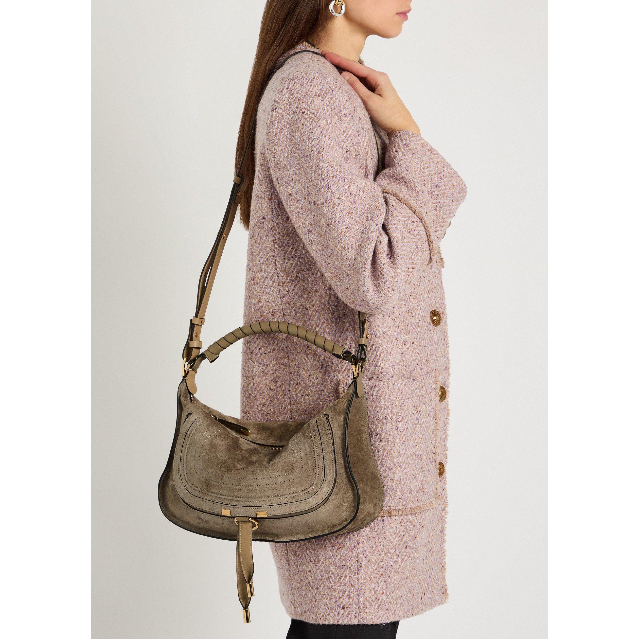 TAUPE - Chloe - Marcie small shoulder bag - 3