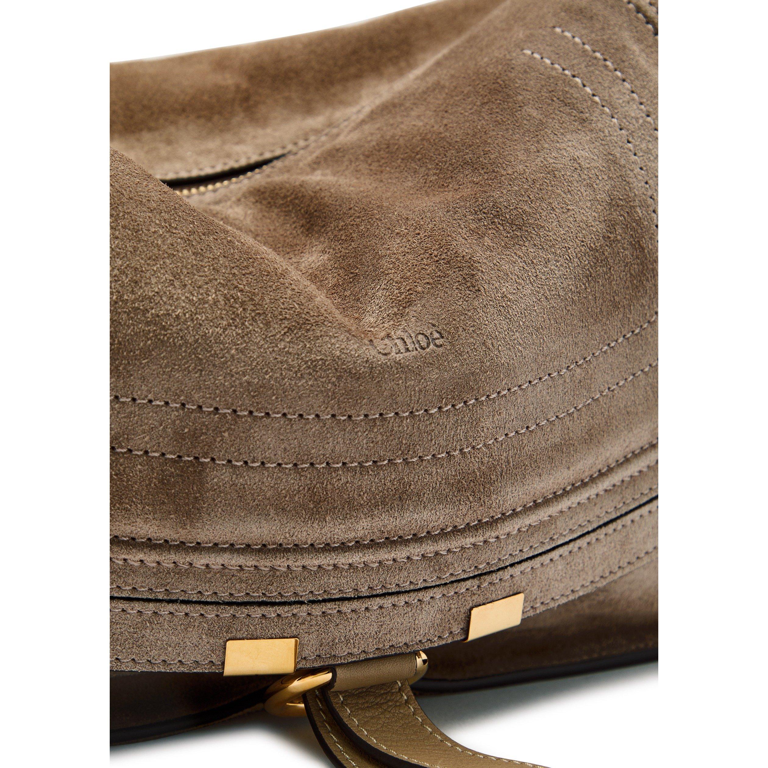 TAUPE - Chloe - Marcie small shoulder bag - 4