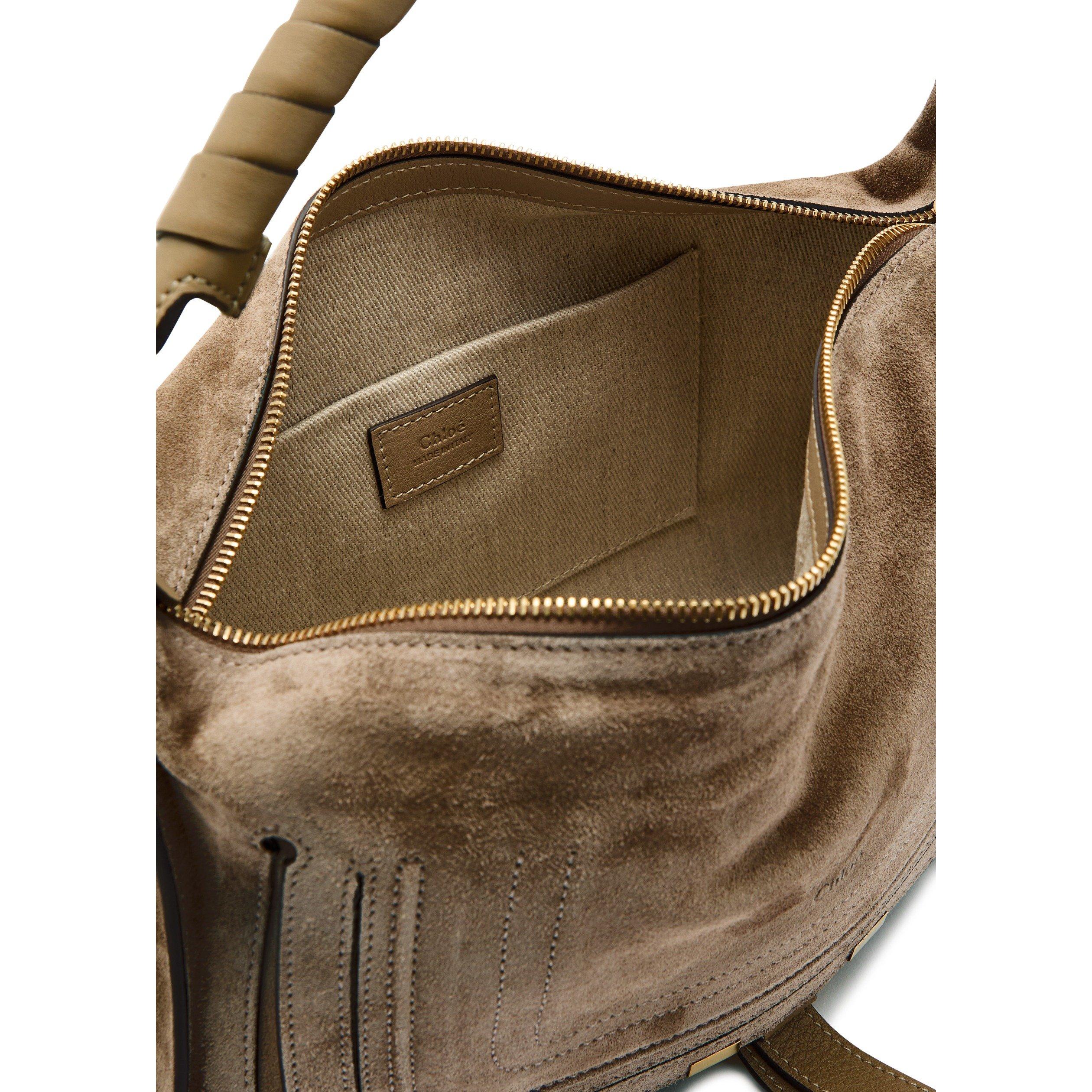 TAUPE - Chloe - Marcie small shoulder bag - 5