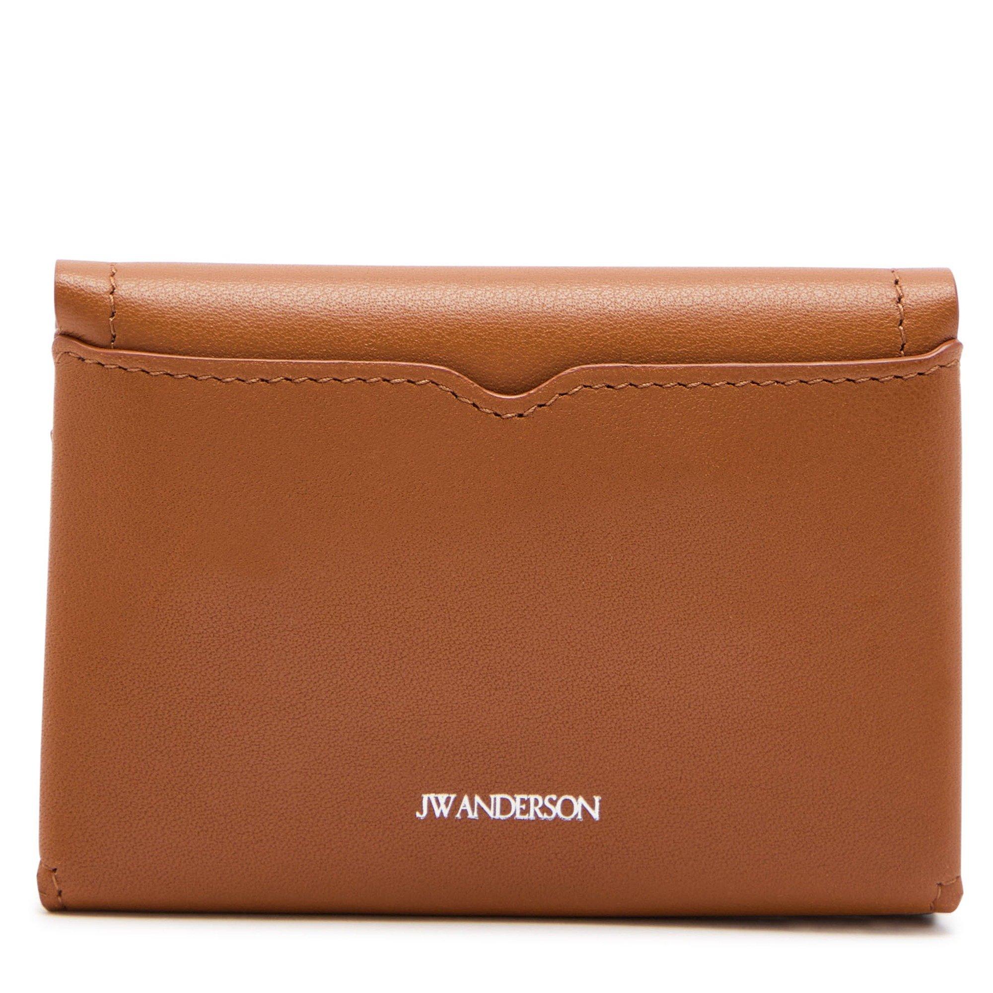 TAN - JW Anderson - LOAFER FOLDING CARD HOLDER - 2