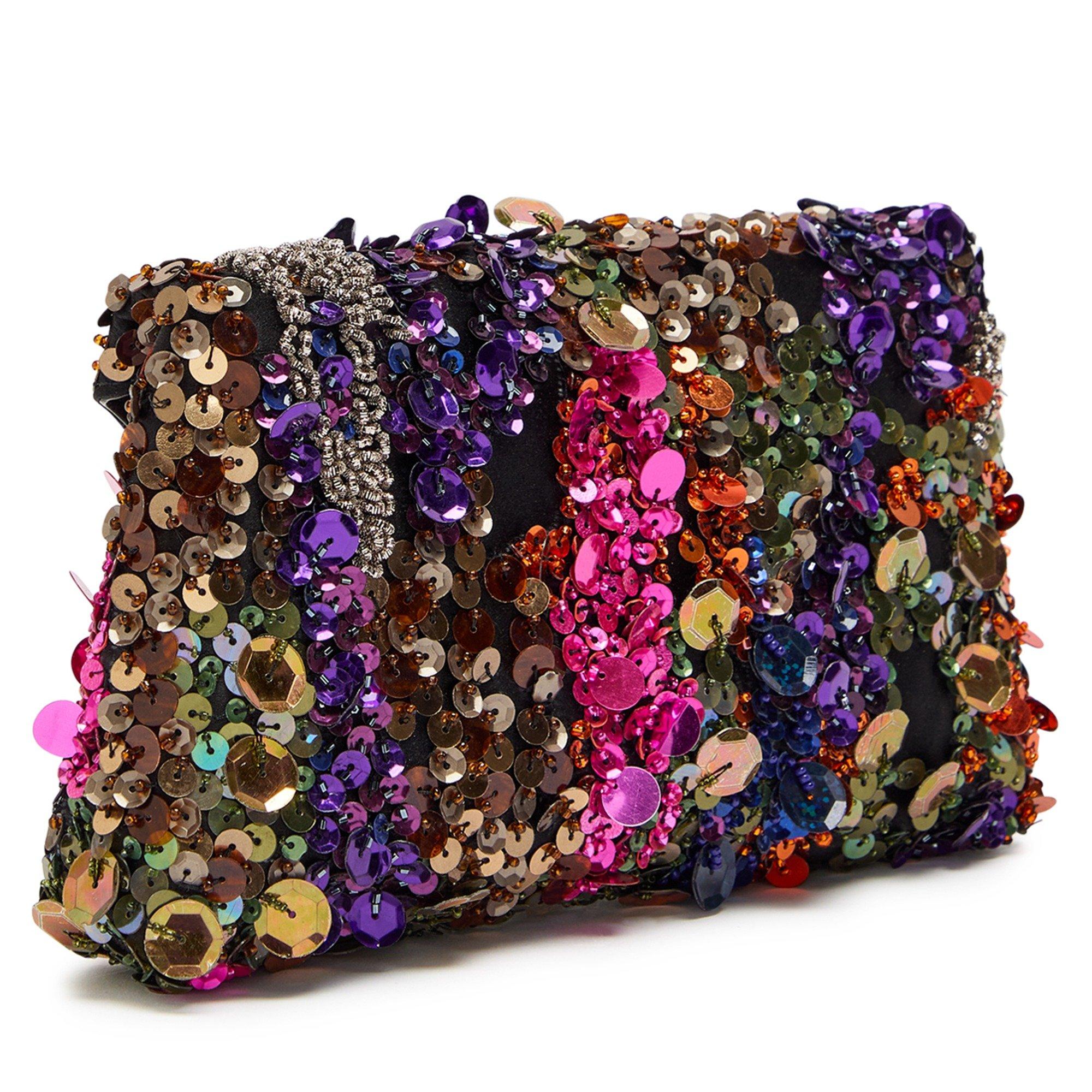 ORANGE - Dries Van Noten - Embellished Envelope bag - 2