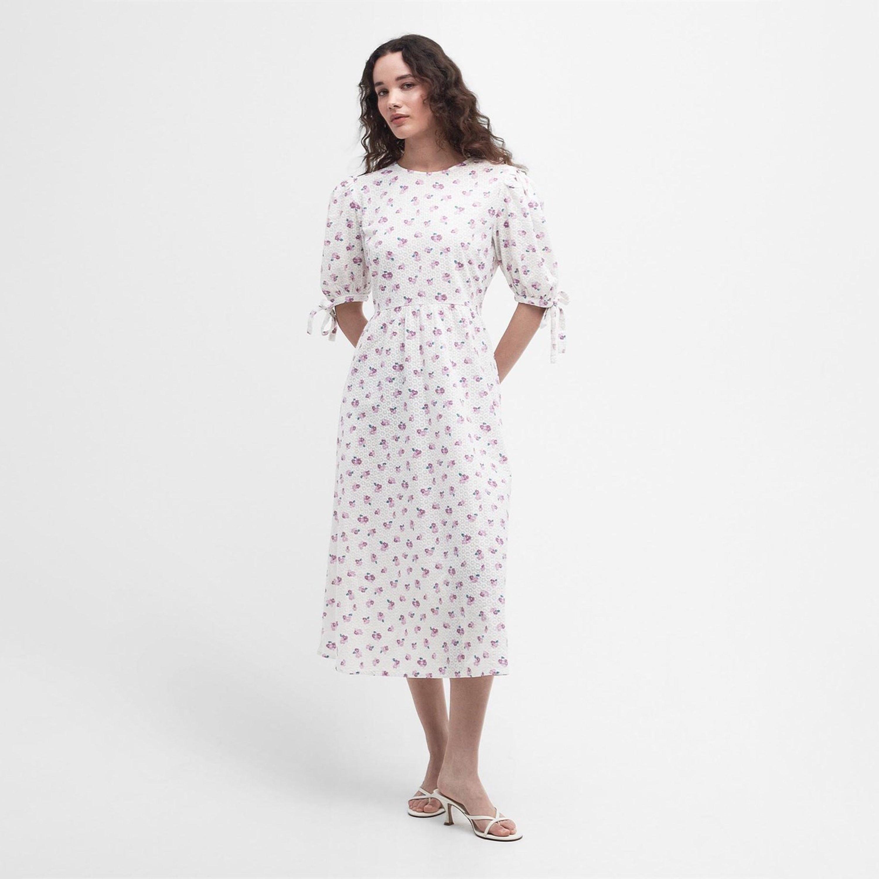 Multi - Barbour - Goodleigh Broderie Dress - 2