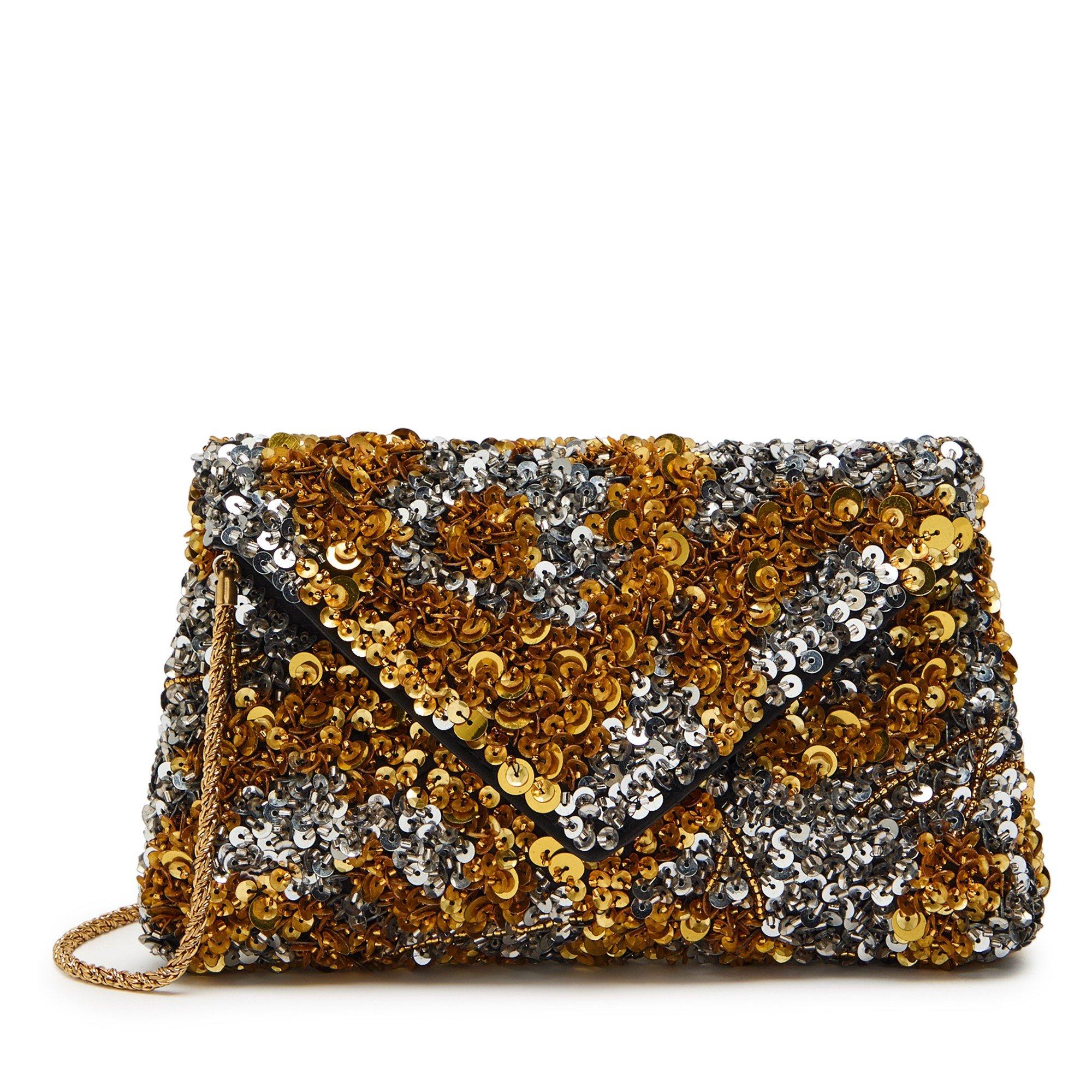 Dries Van Noten Embellished Envelope bag