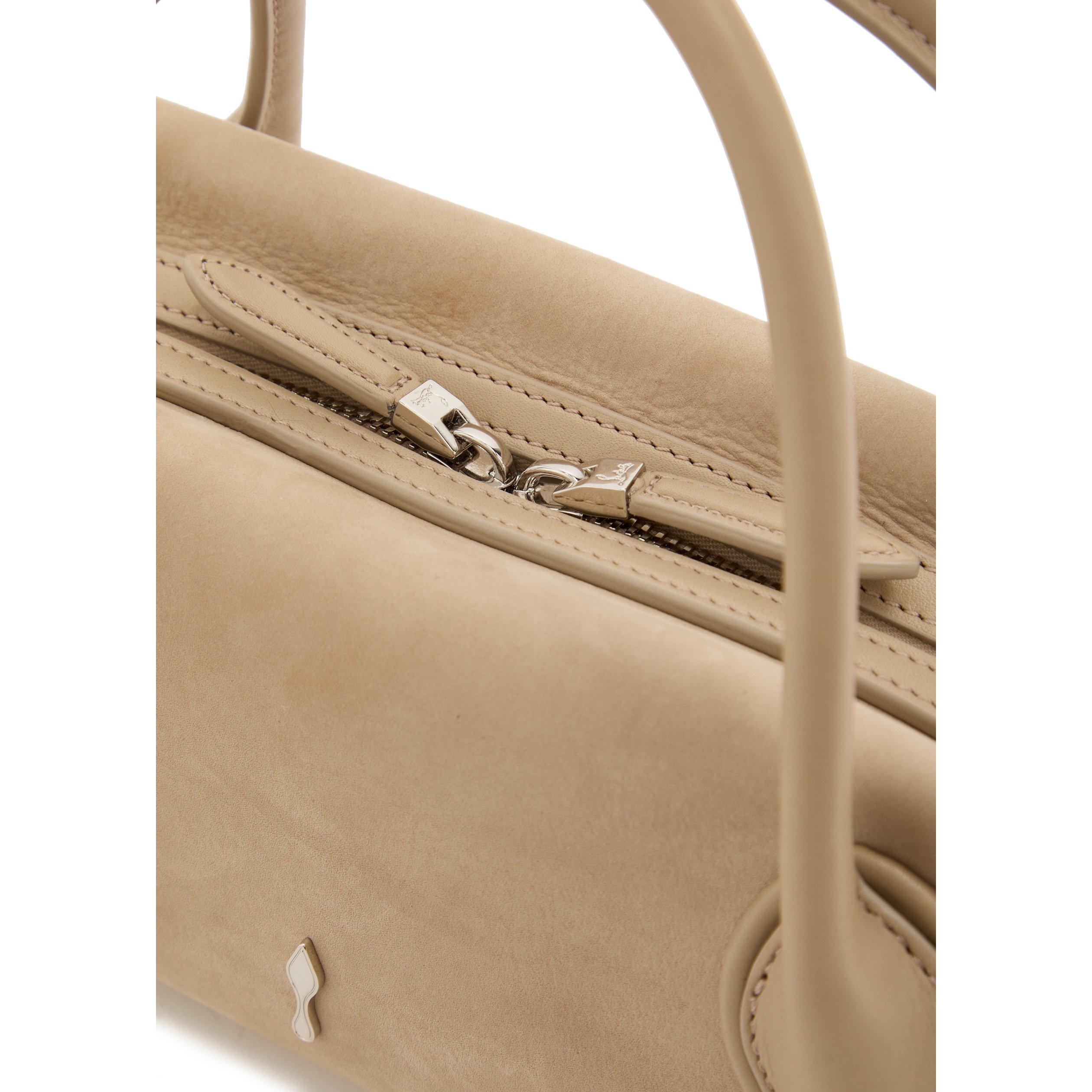 CREAM - Christian Louboutin - Women's Venus Baguette Nubuck Bag - 4