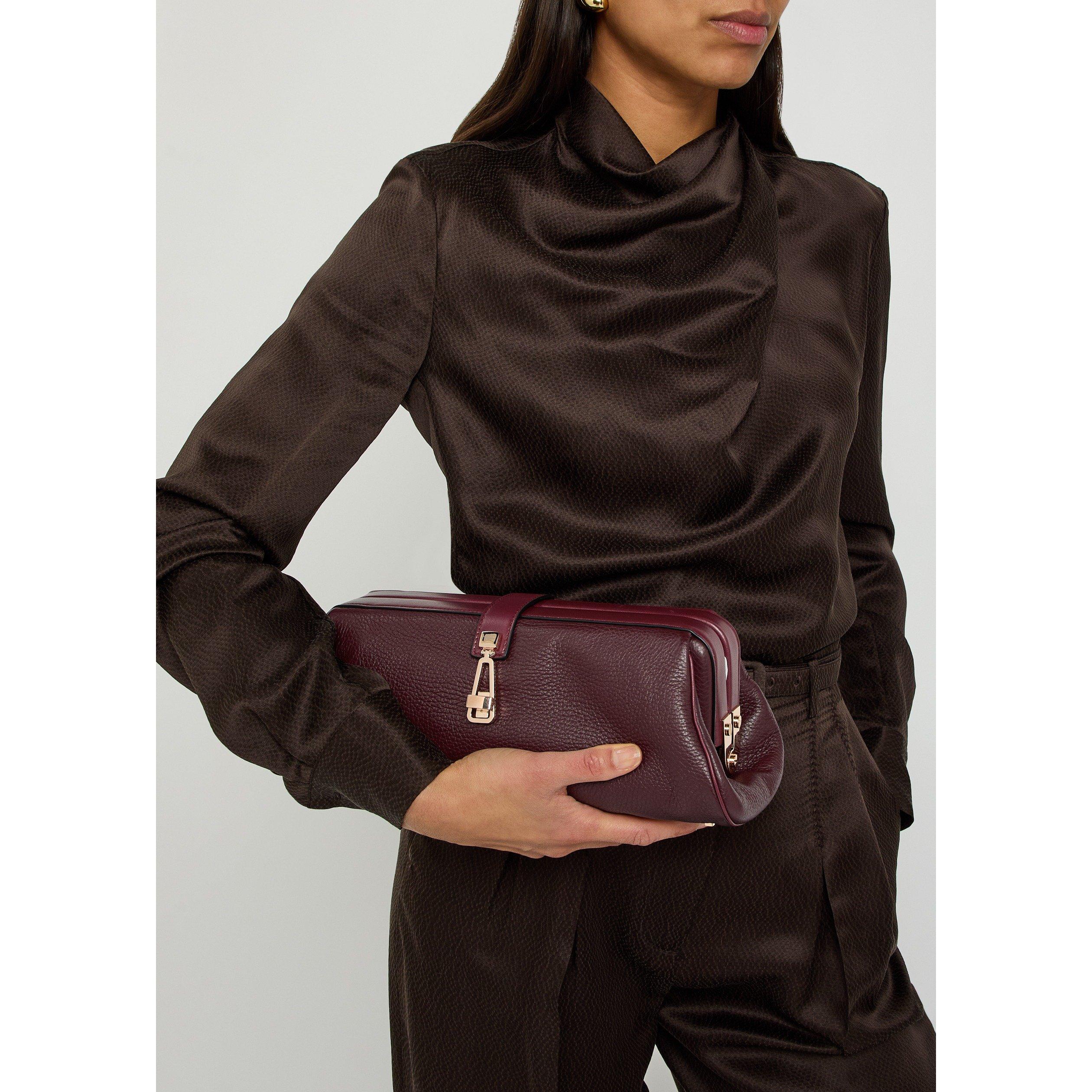 BORDEAUX - Gabriela Hearst - PAOLA CLUTCH - 3