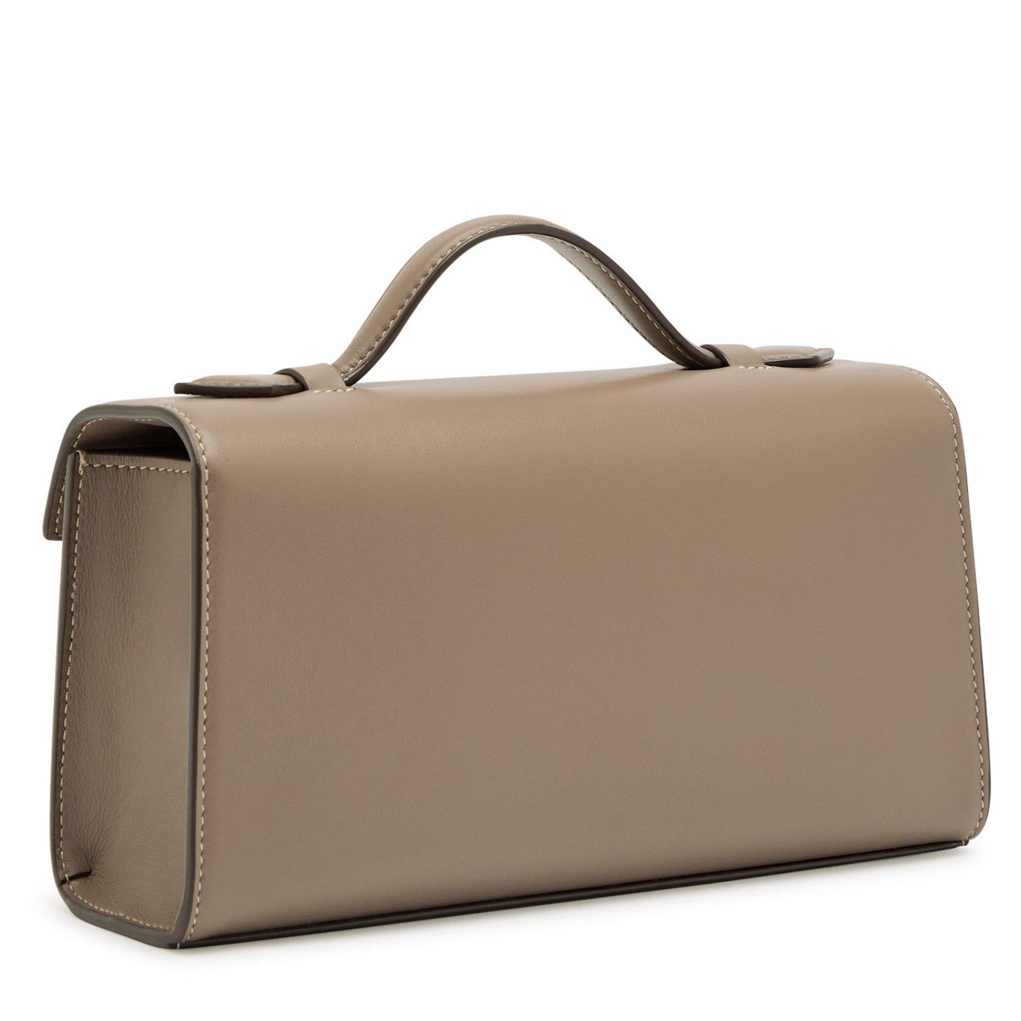 TAUPE - Savette - SYMMETRY SMOOTH LEATHER POCHET - 2