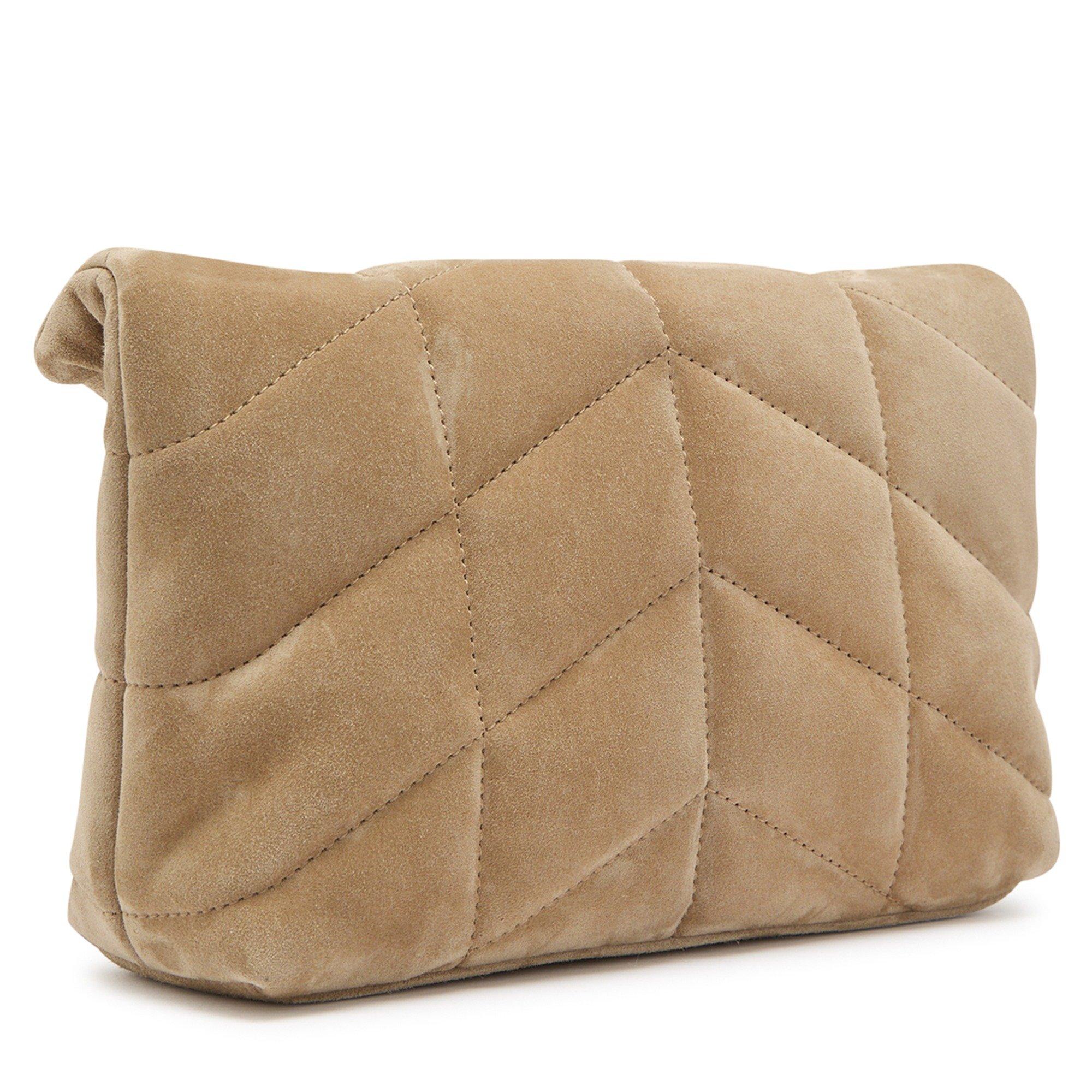 BEIGE - Saint Laurent - Women's Toy Puffer Suede Shoulder Bag - 2