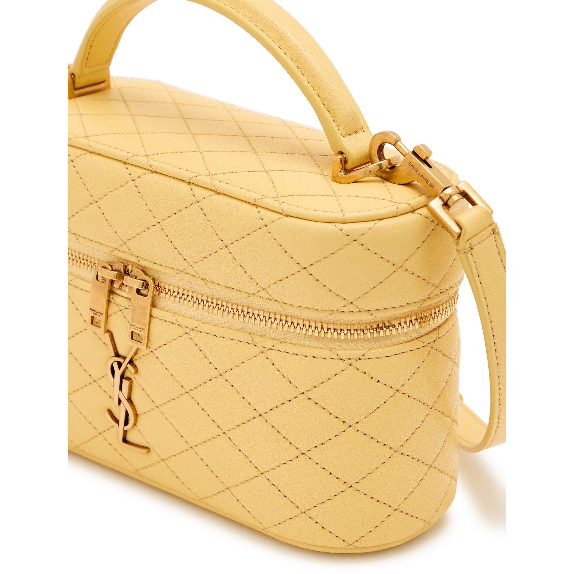 YELLOW - Saint Laurent - MINI GABY VANITY CASE - 4