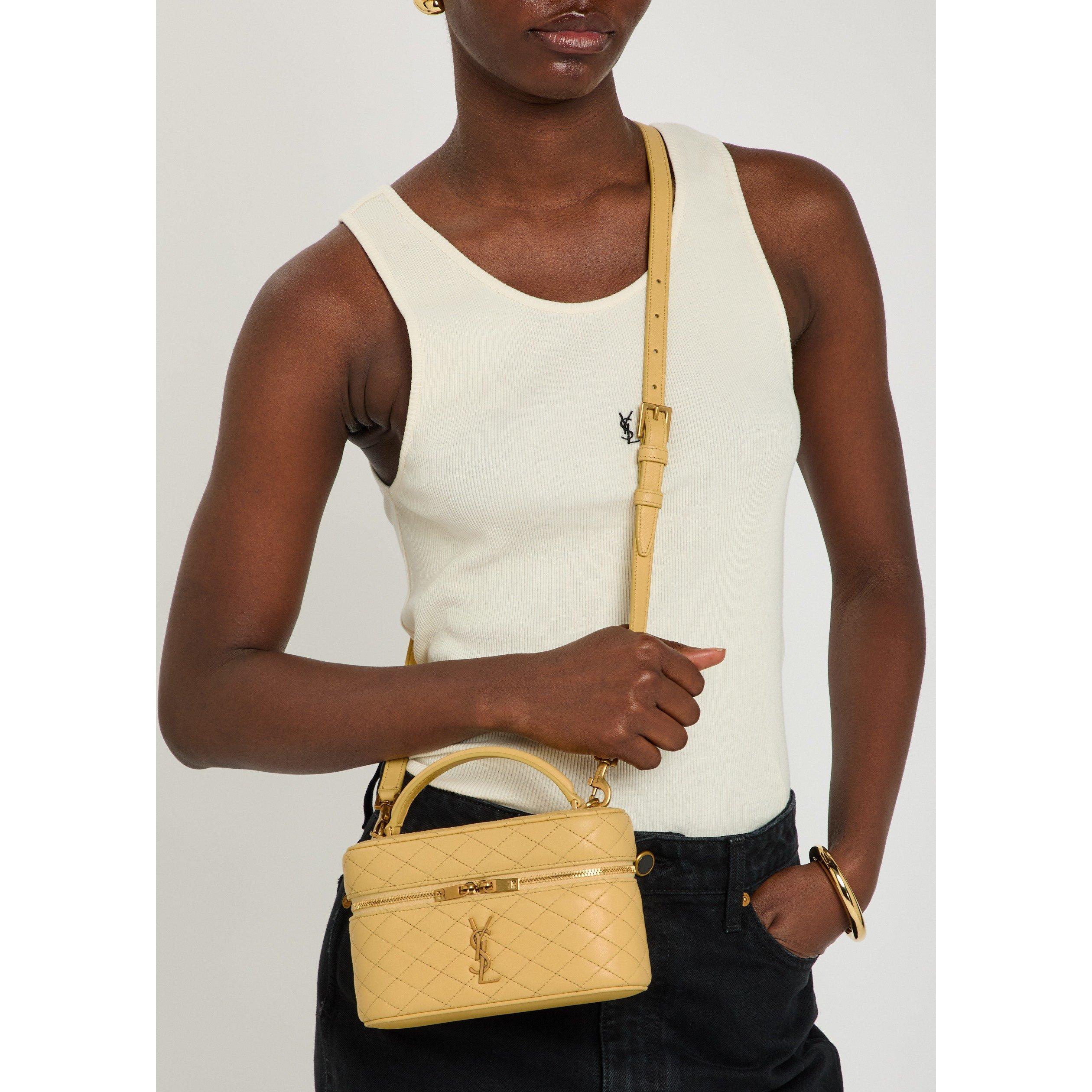 YELLOW - Saint Laurent - MINI GABY VANITY CASE - 6