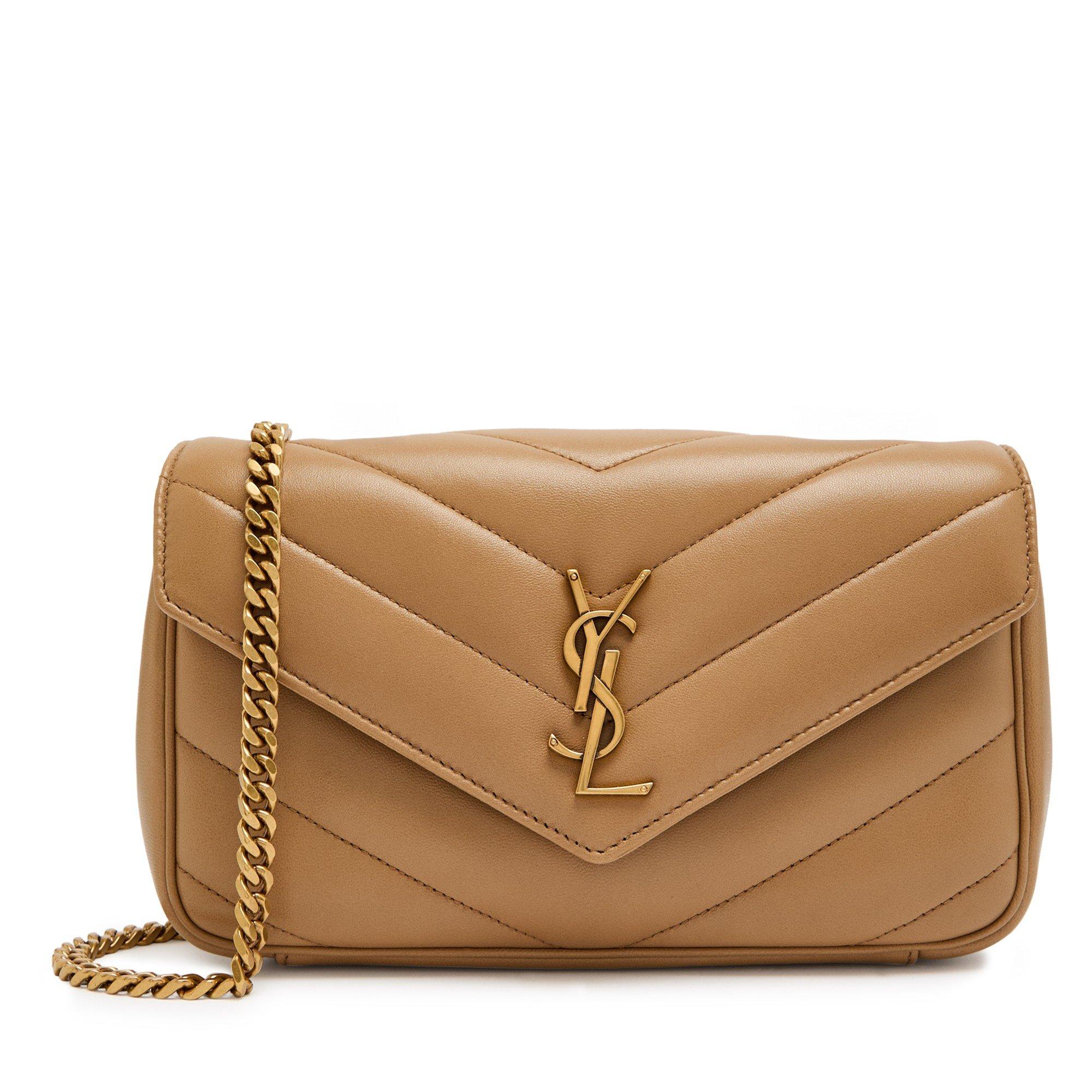 TAN - Saint Laurent - LOULOU SML BAG - 1