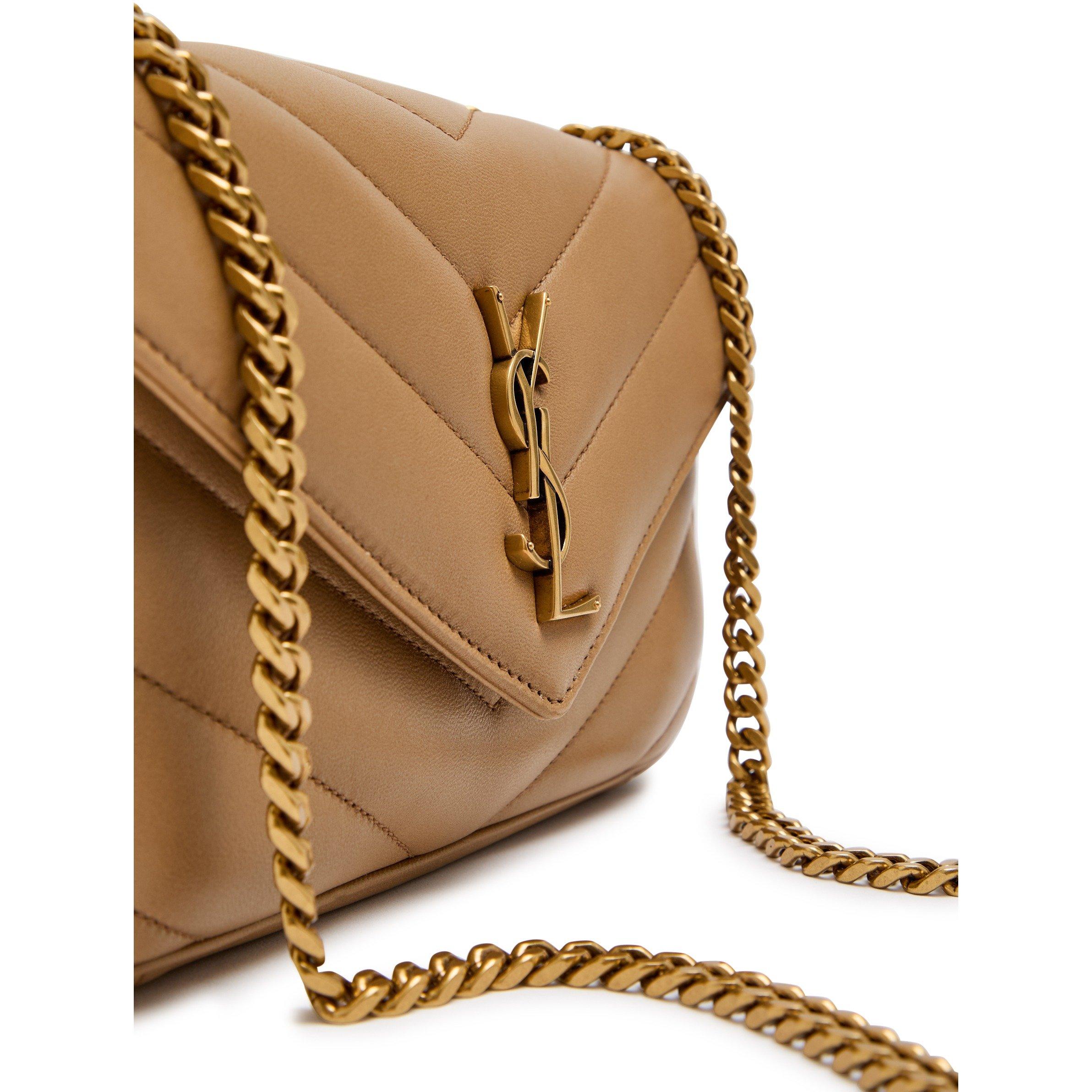 TAN - Saint Laurent - LOULOU SML BAG - 4