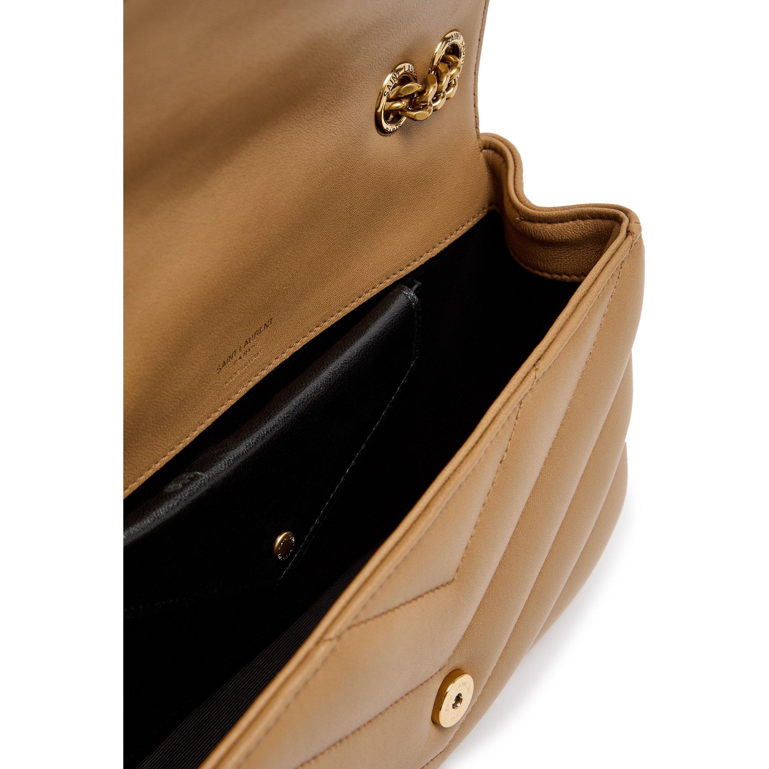 TAN - Saint Laurent - LOULOU SML BAG - 5