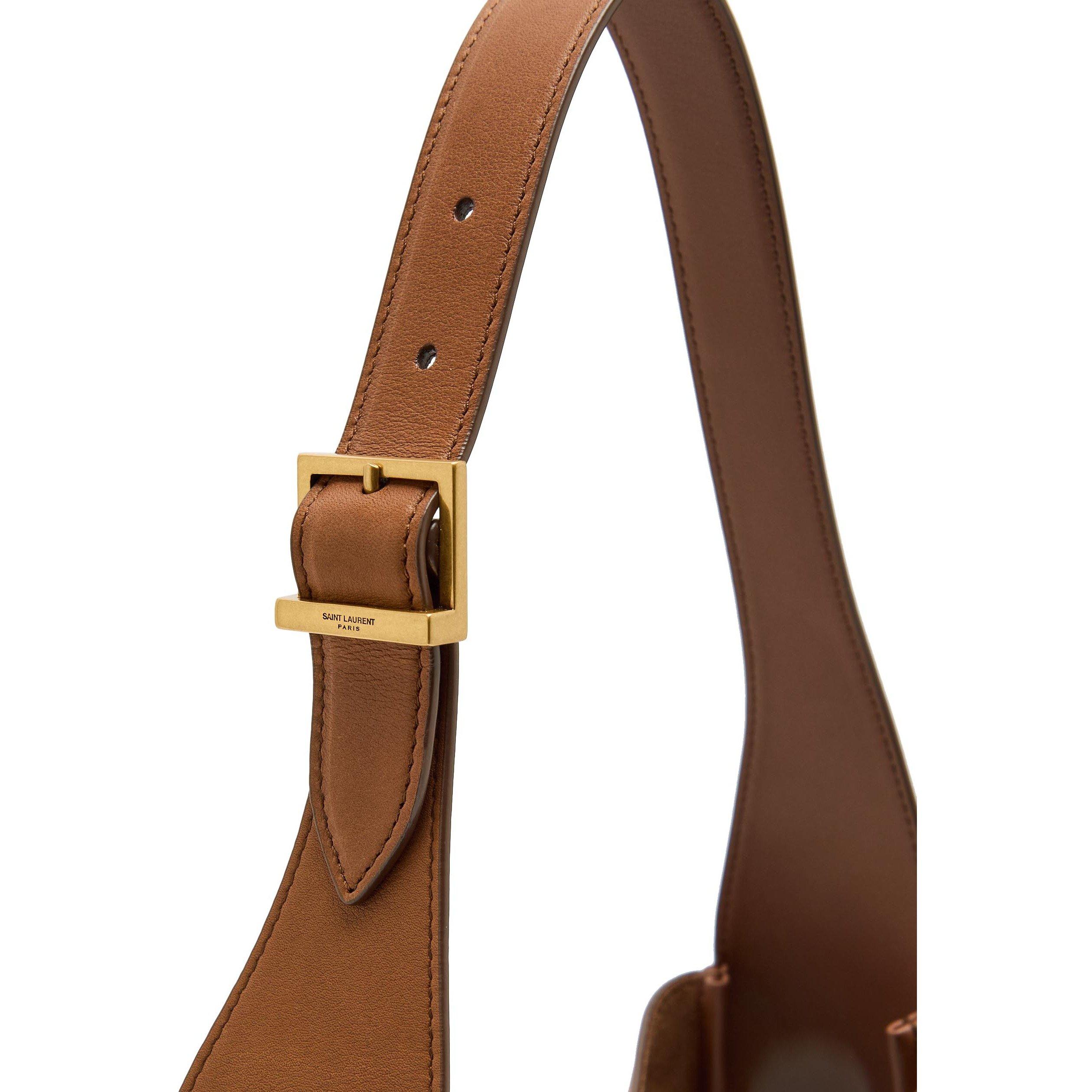 BROWN - Saint Laurent - Women's Le 5 à 7 Leather Shoulder Bag - 4