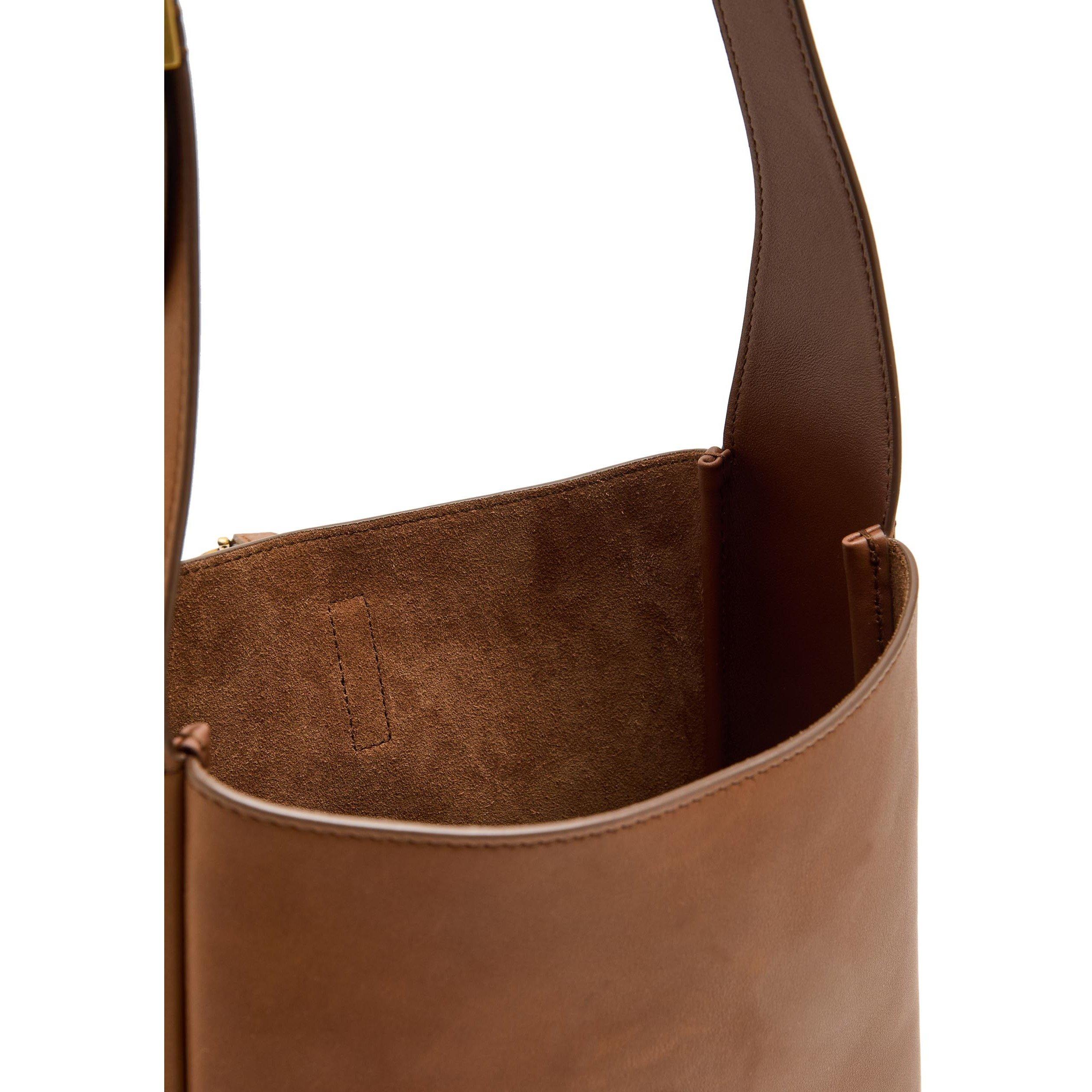 BROWN - Saint Laurent - Women's Le 5 à 7 Leather Shoulder Bag - 5
