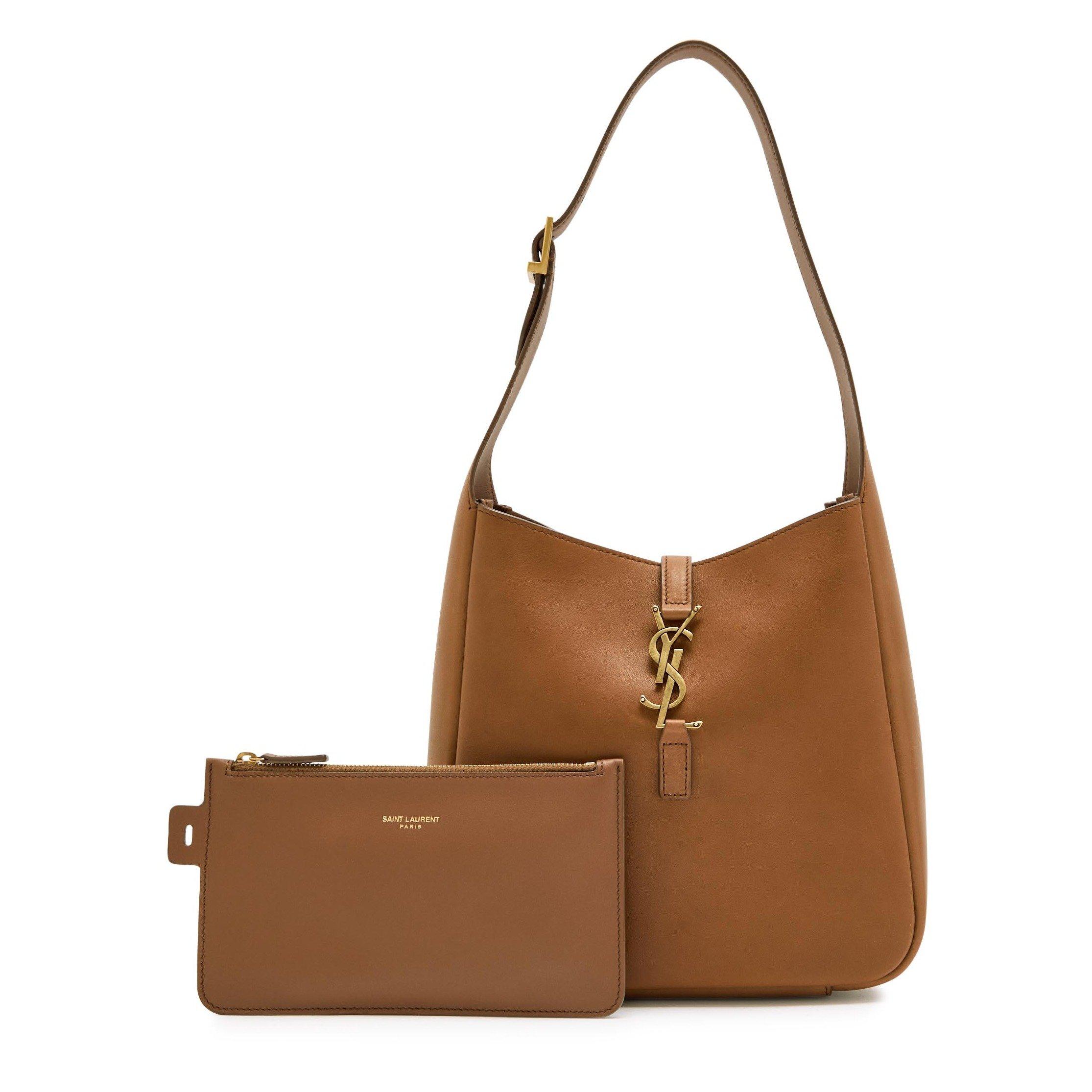 BROWN - Saint Laurent - Women's Le 5 à 7 Leather Shoulder Bag - 6
