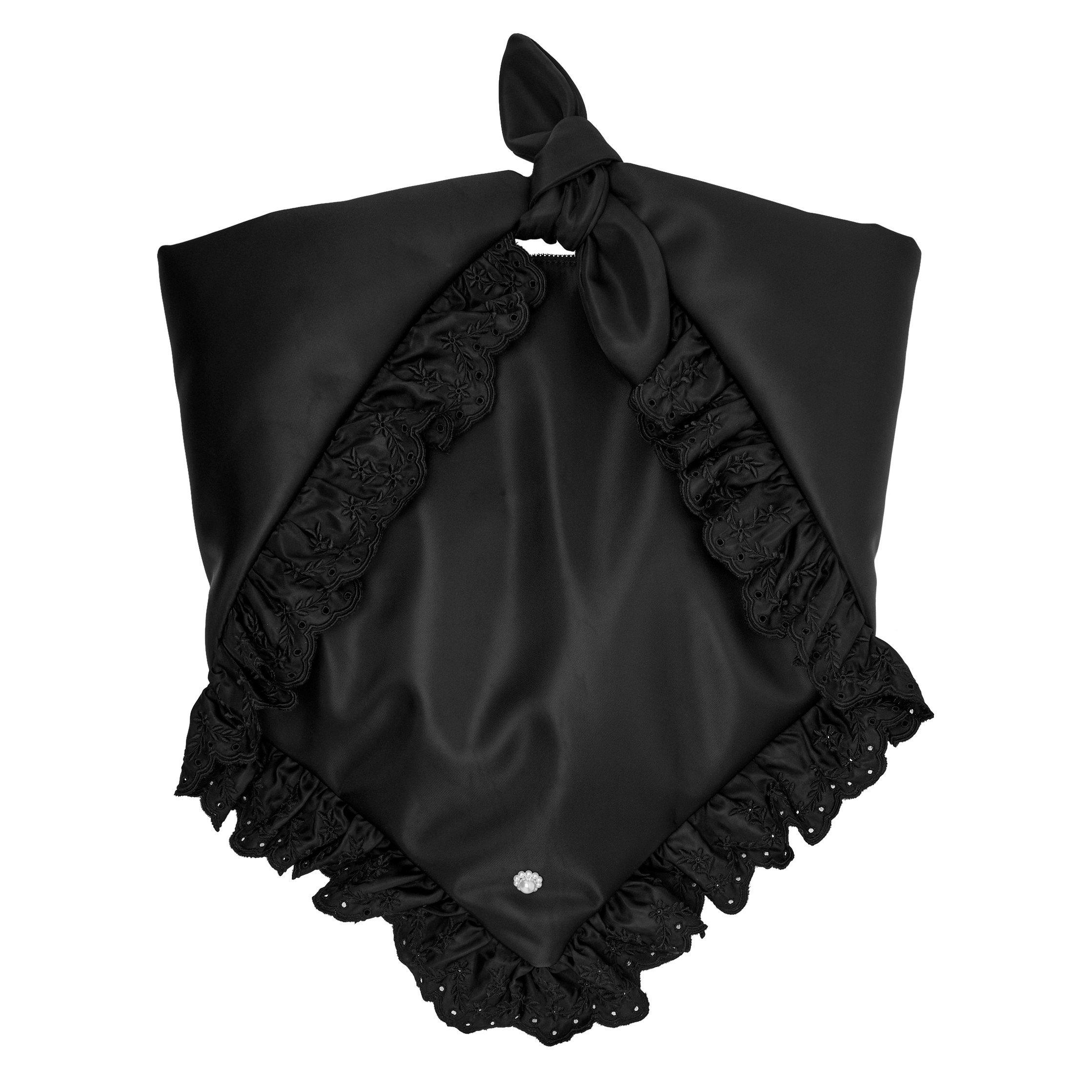 BLACK - Simone Rocha - PILLOWCASE SATCHEL BAG W/ DAIS