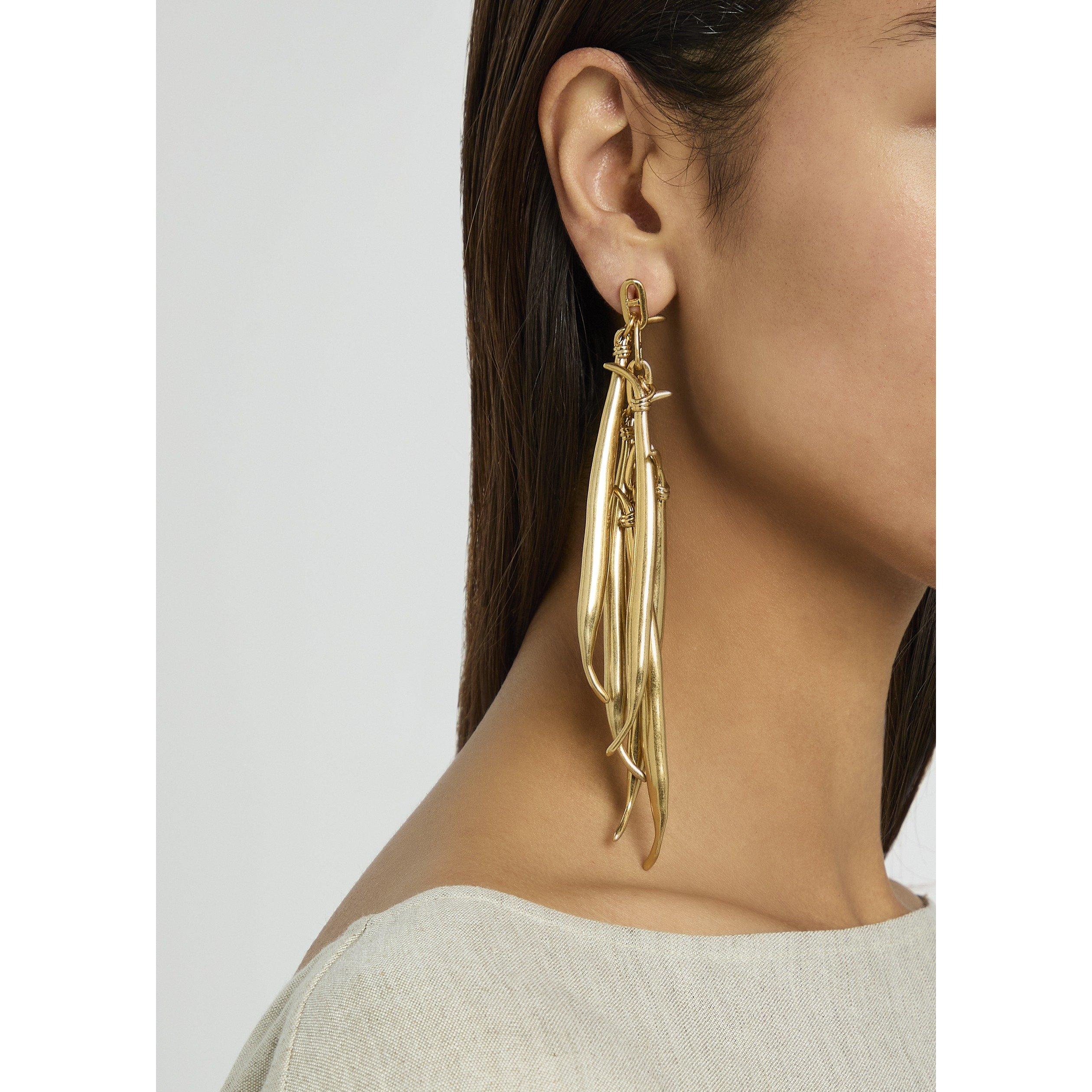 GOLD - Jacquemus - LES BOUCLES HARICOTS EARRINGS - 3