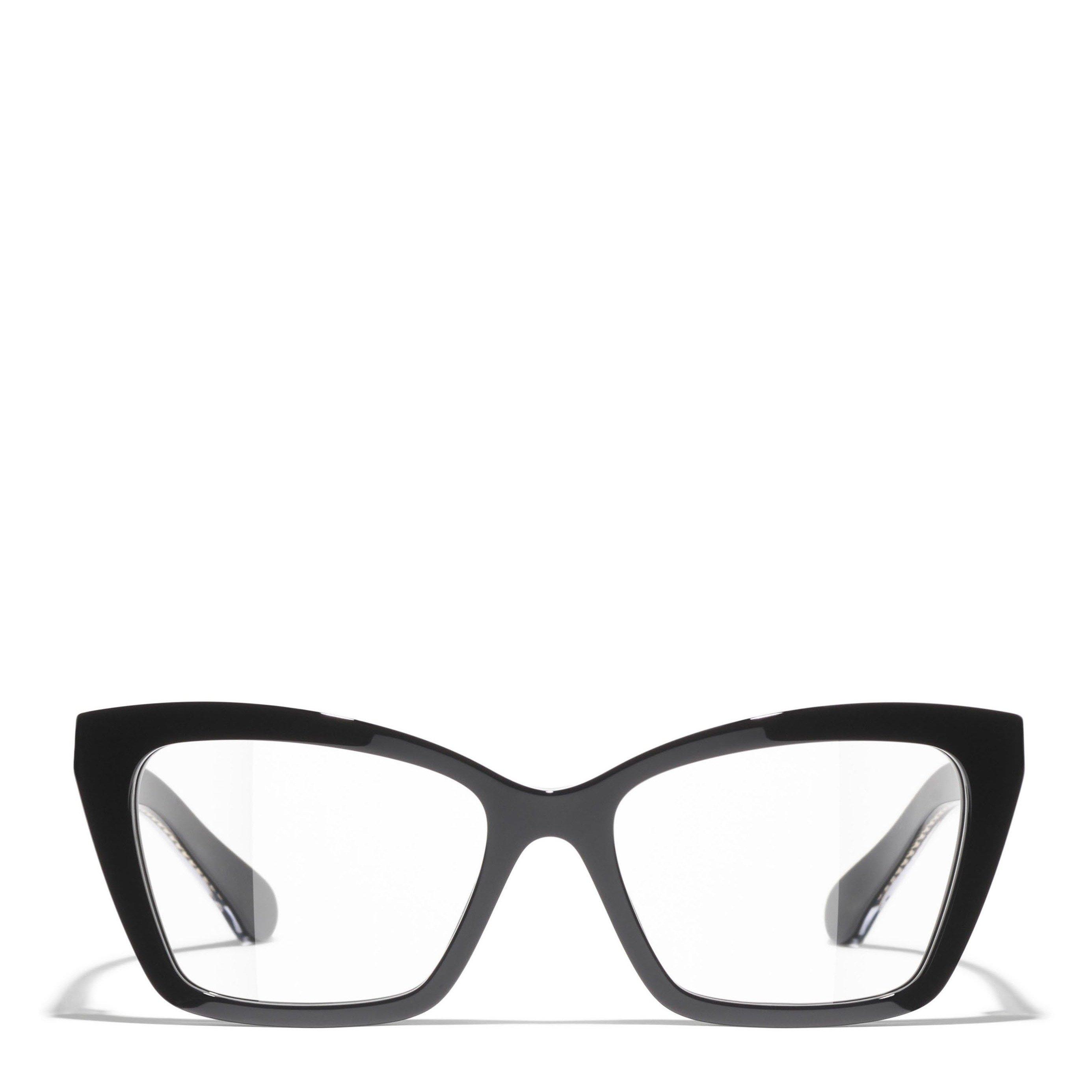 BLACK - CHANEL - CHANEL ACETATE CATEYE OPTICAL - 2