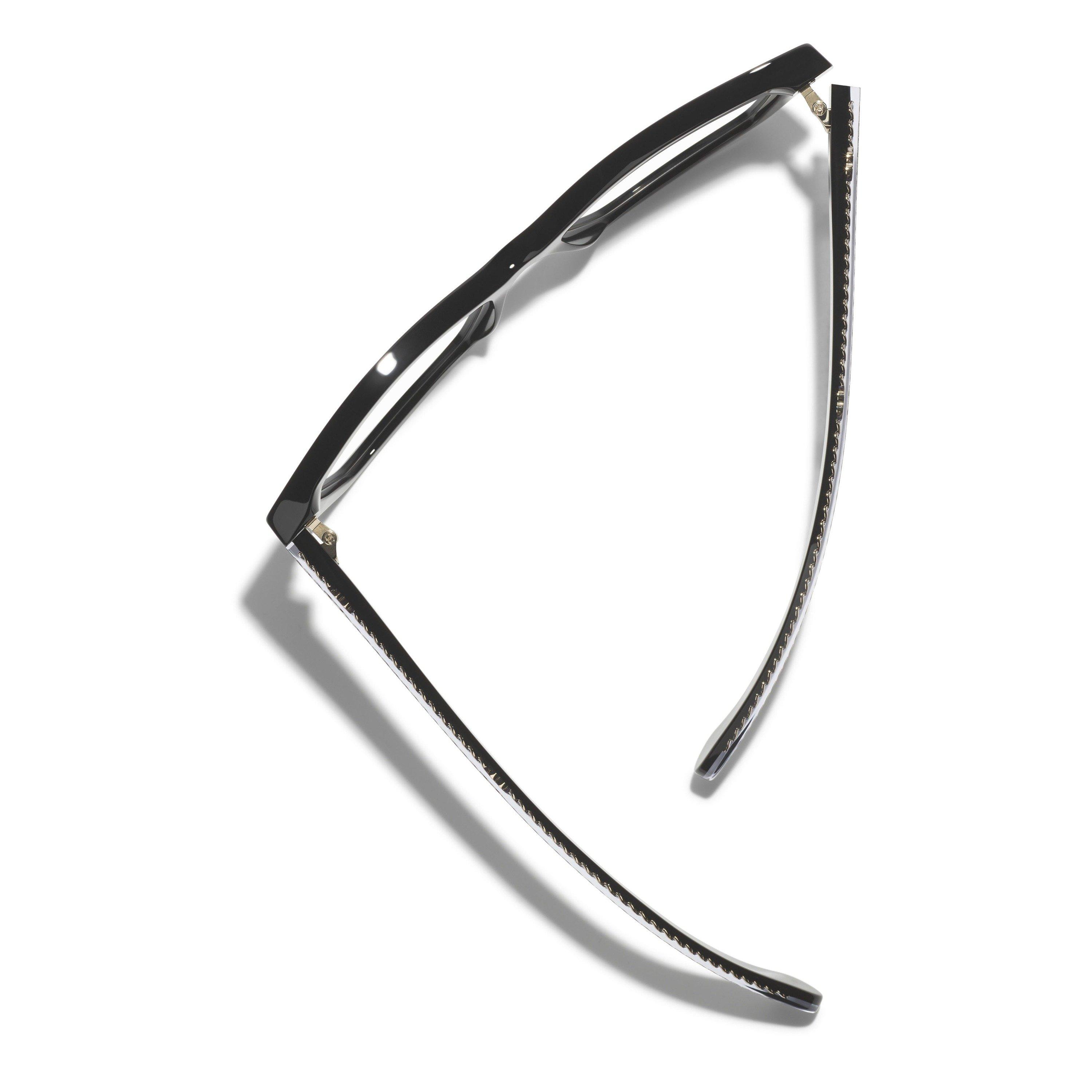 BLACK - CHANEL - CHANEL ACETATE CATEYE OPTICAL - 4