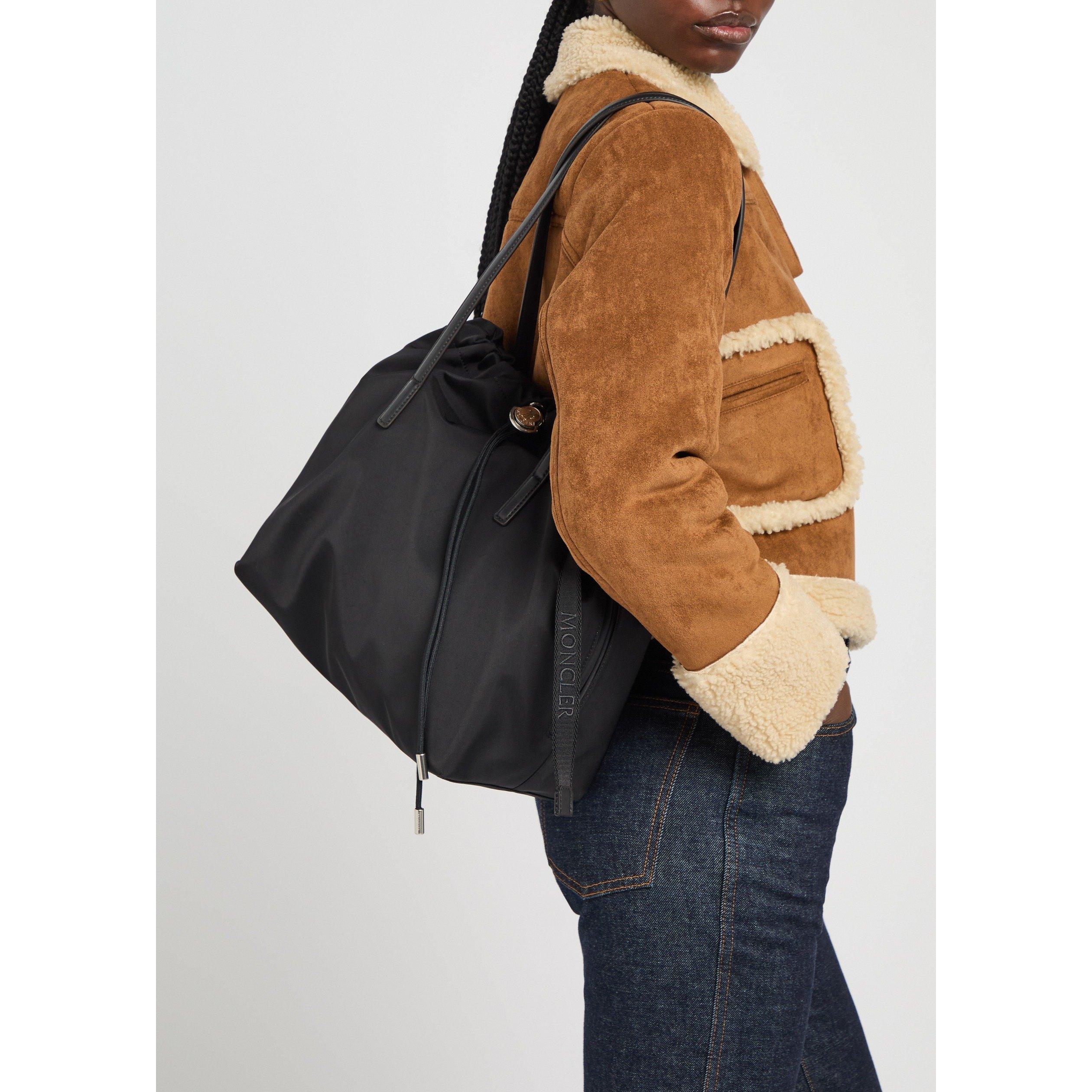 BLACK - Moncler - NEW TRICK DRAWSTRING TOTE BAG - 3