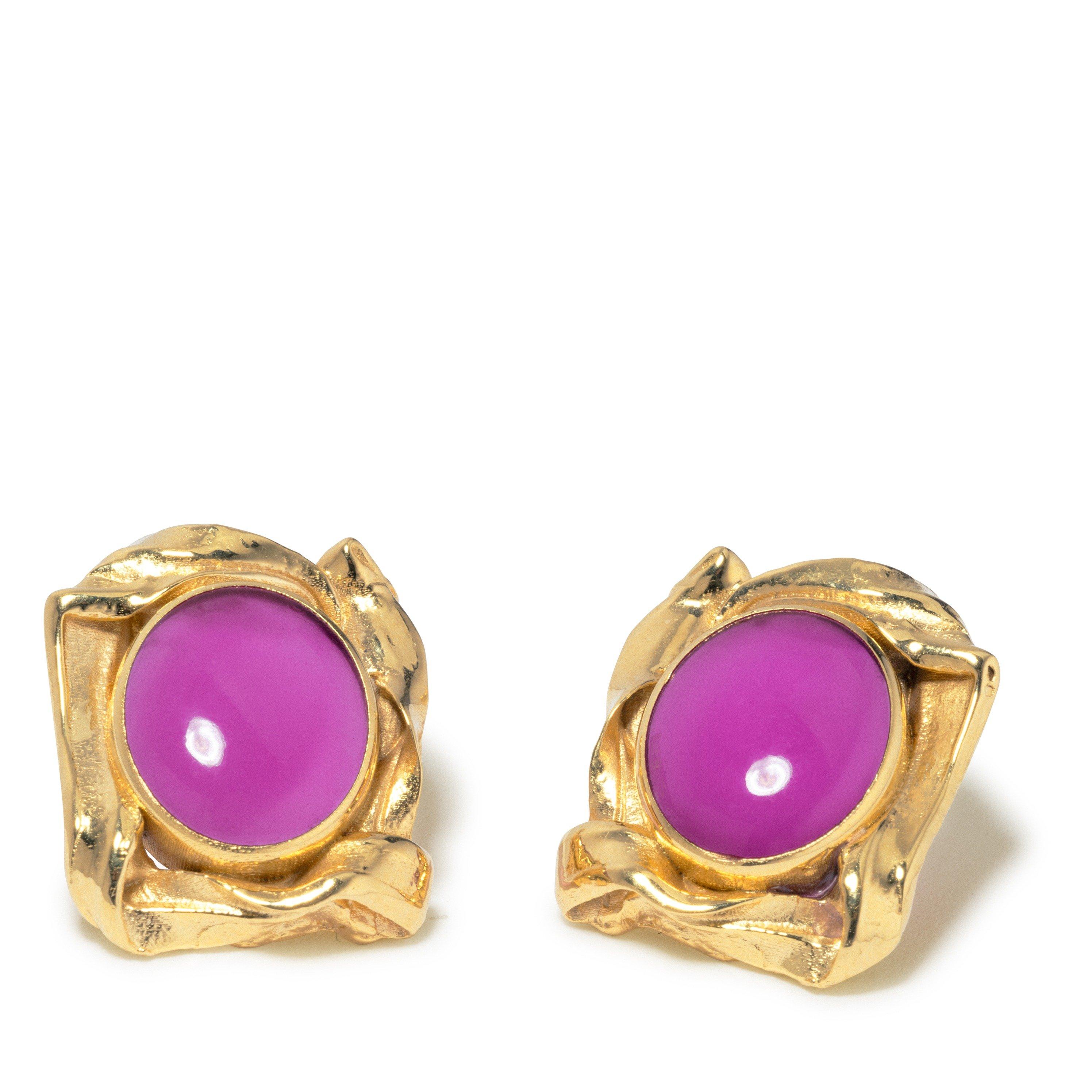 GOLD - Completedworks - Women's Gold Plated Drop Earrings - 2