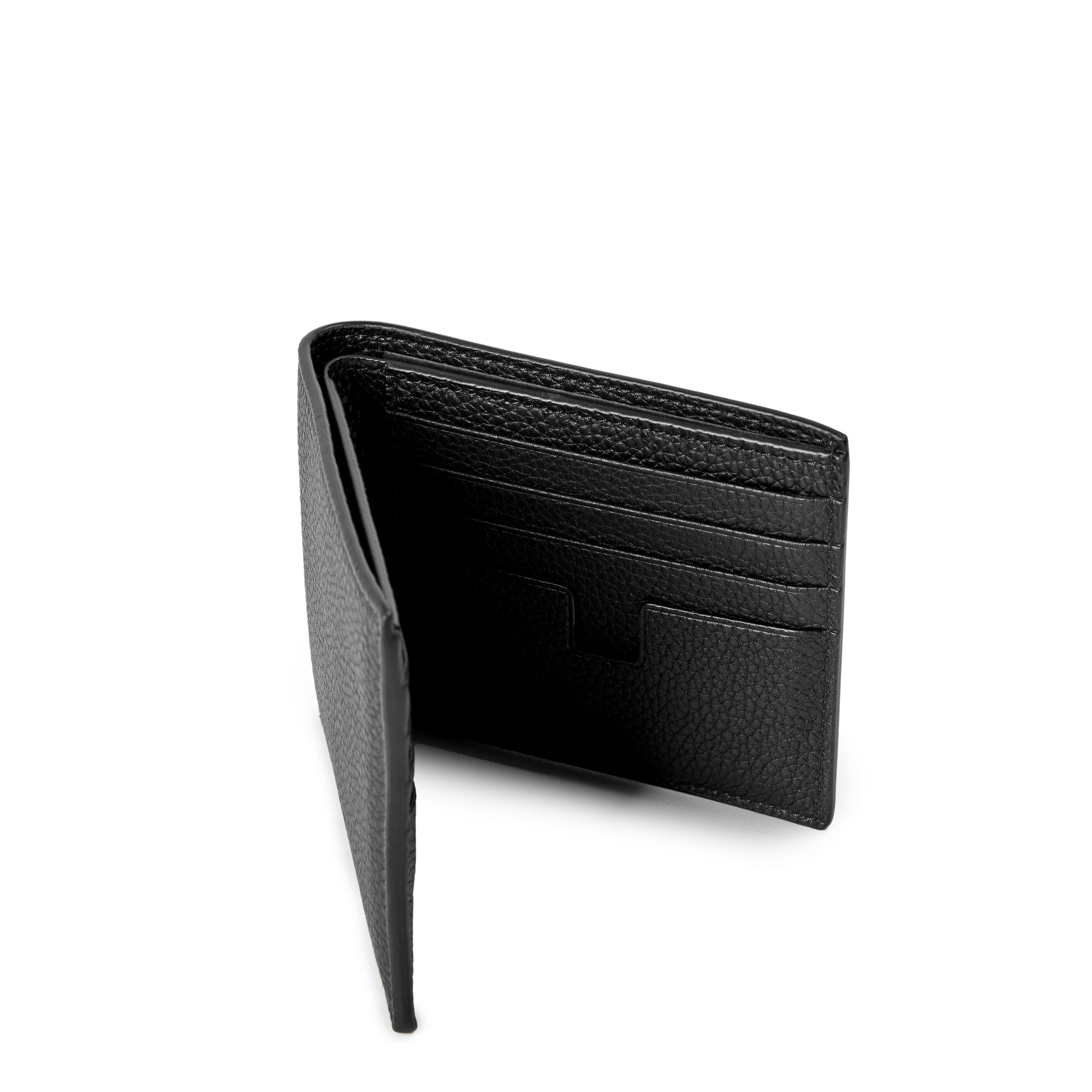 BLACK - Tom Ford - black bifold wallet in so - 4