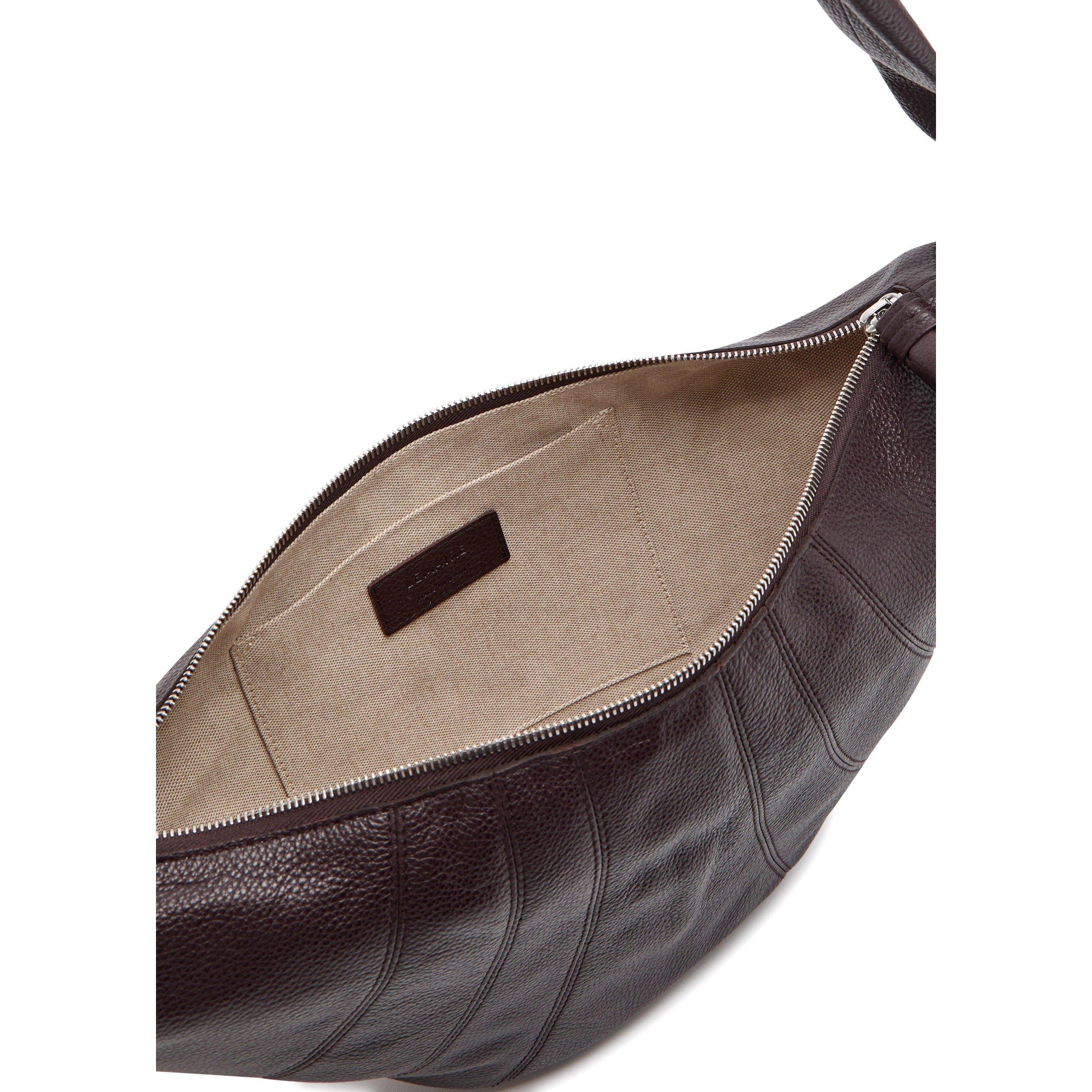 DARK BROWN - Lemaire - Women's Croissant Medium Leather Shoulder Bag - 5