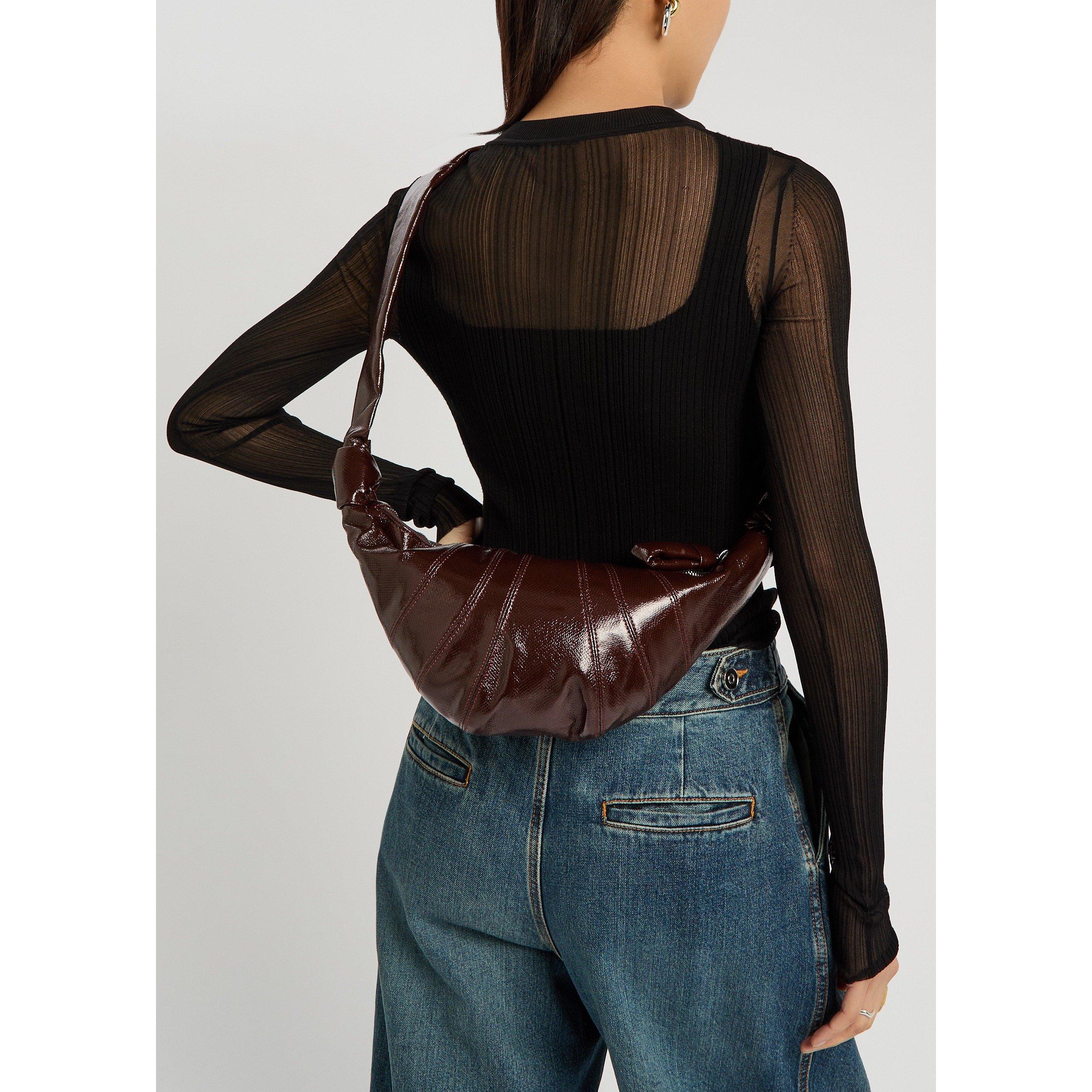 CHOCOLATE - Lemaire - SMALL CROISSANT BAG - 3
