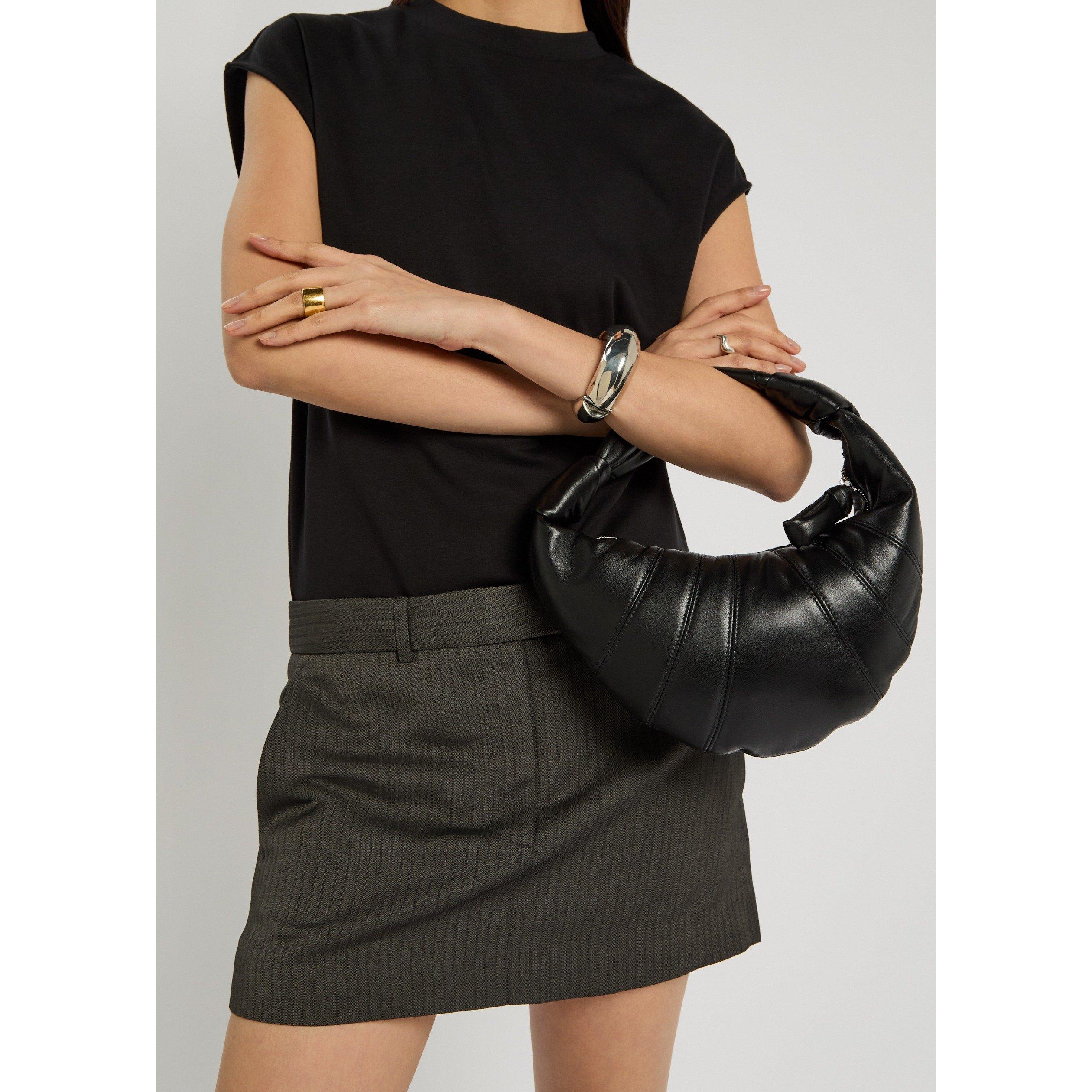 BLACK - Lemaire - MINI FORTUNE CROISSANT BAG - 3