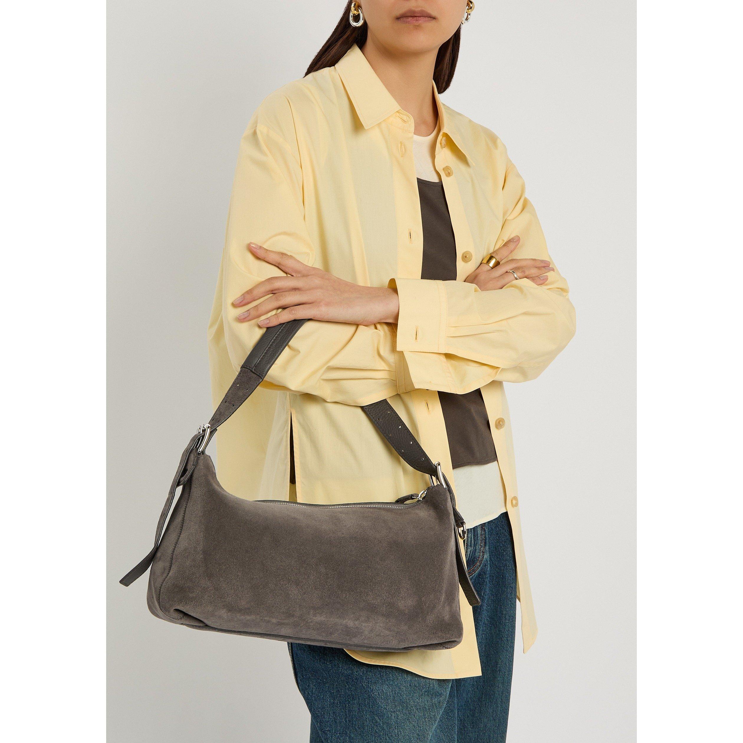 BROWN - Lemaire - BELTED BAGUETTE BAG - 3