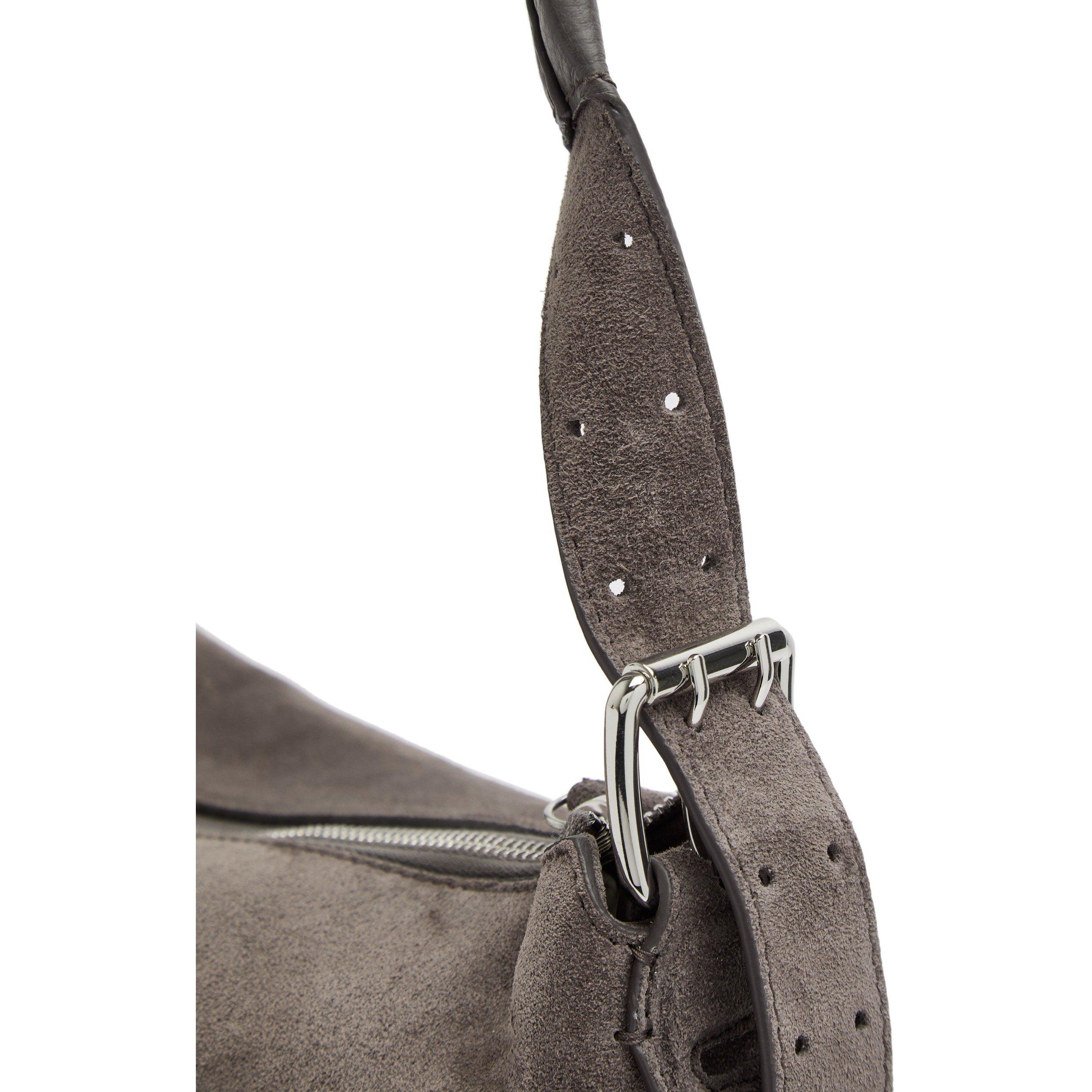 BROWN - Lemaire - BELTED BAGUETTE BAG - 4
