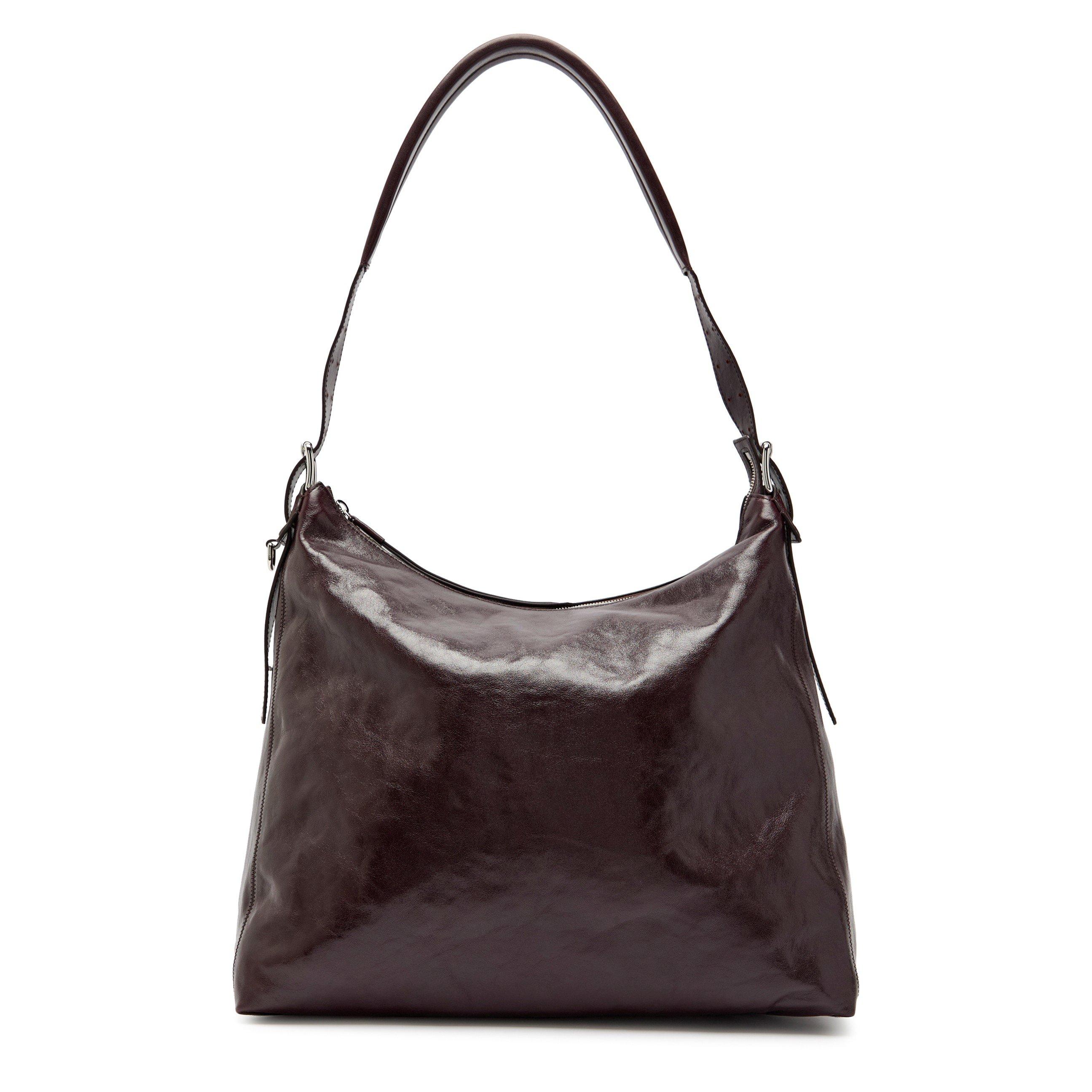 DARK BROWN - Lemaire - BELTED HOBO BAG - 1