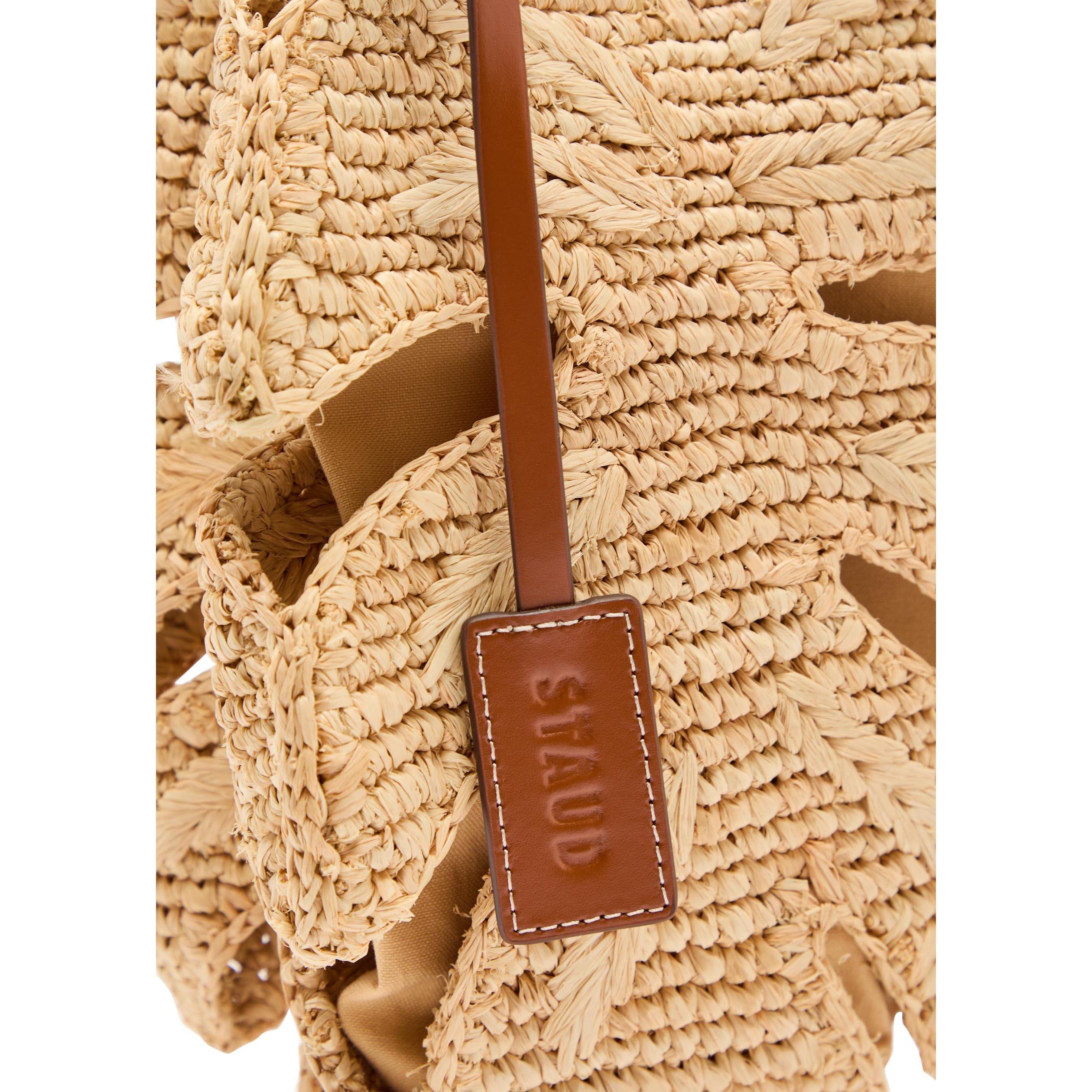 NATURAL - Staud - PALM RAFFIA BAG - 4