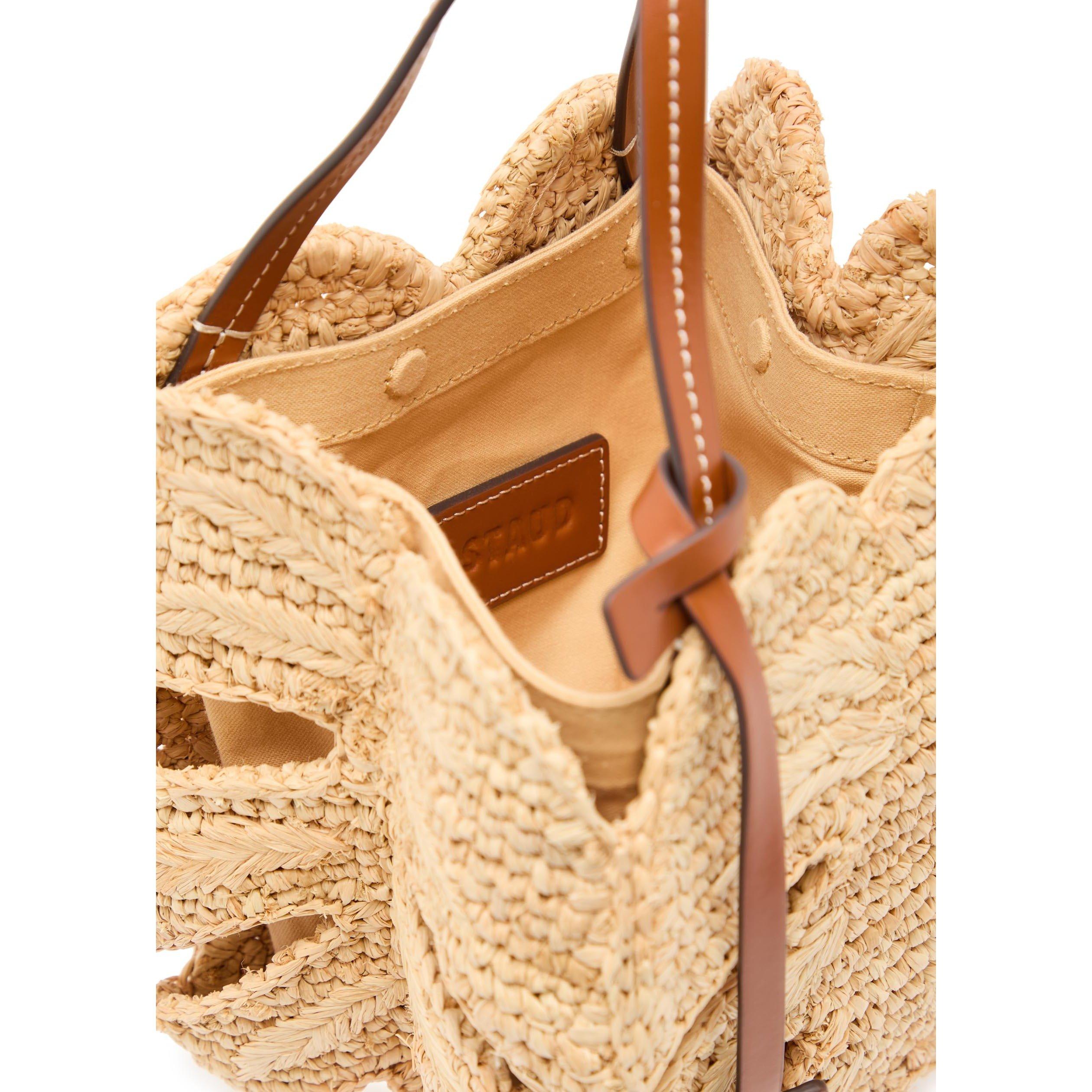 NATURAL - Staud - PALM RAFFIA BAG - 5