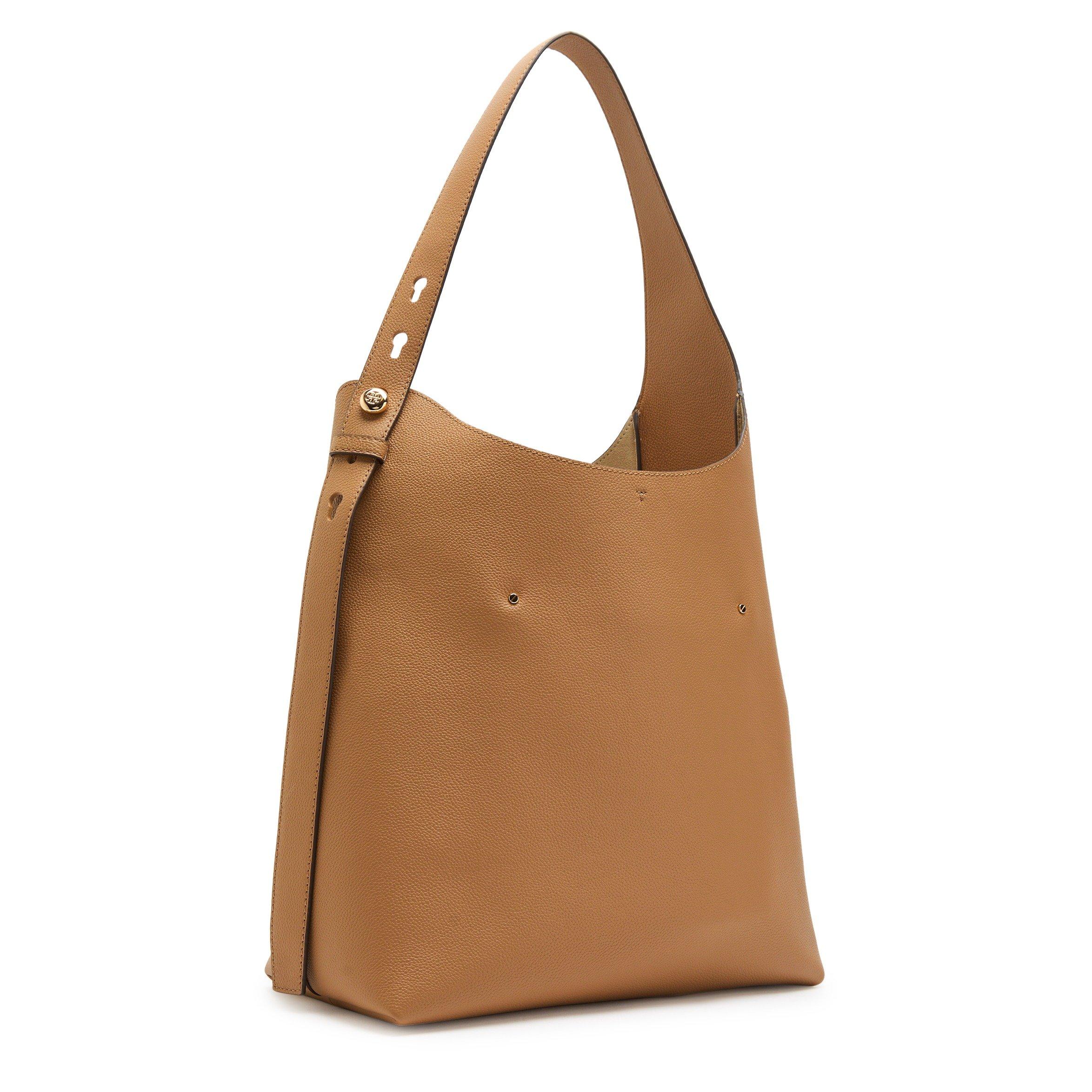LIGHT BROWN - Tory Burch - Romy Hobo Bag - 2