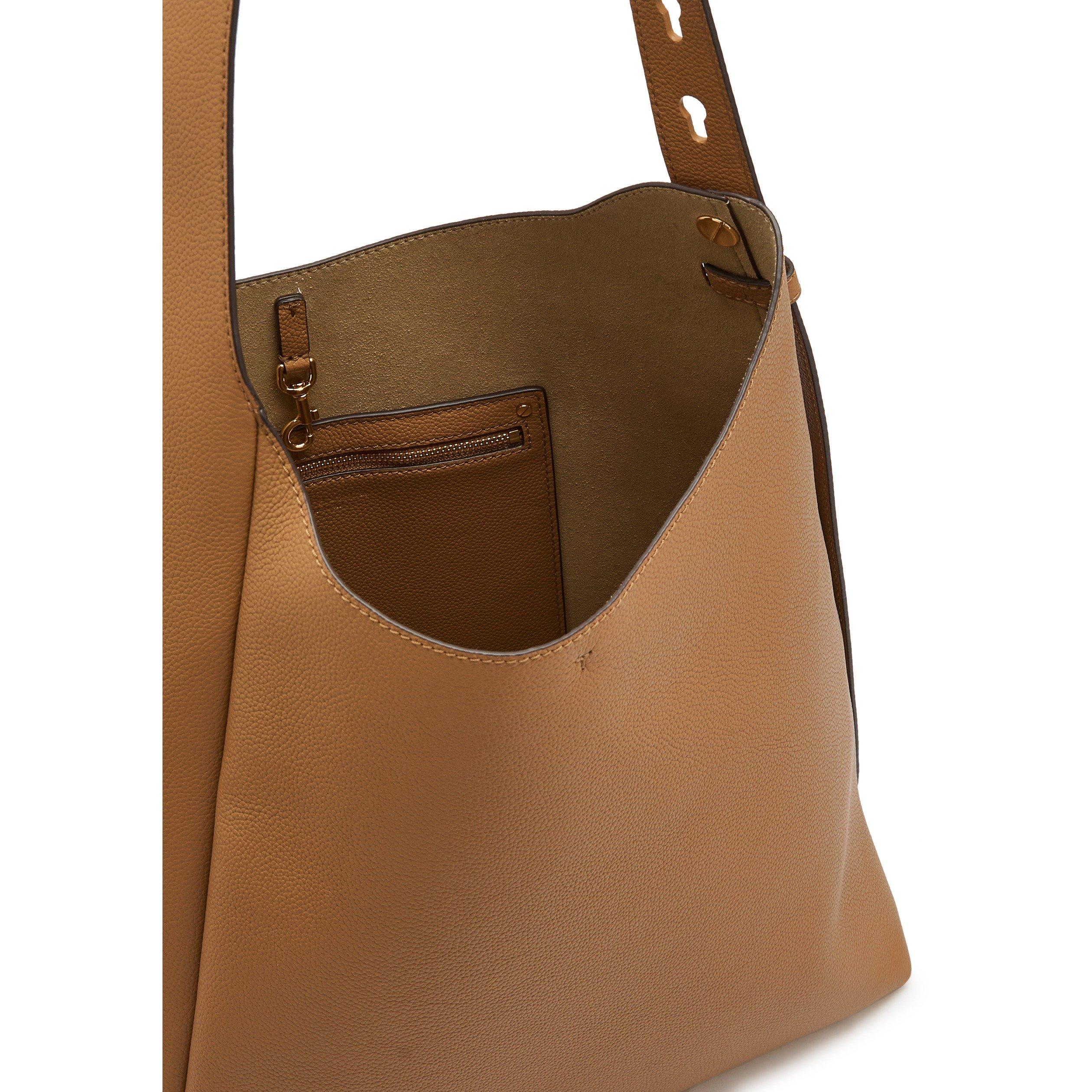 LIGHT BROWN - Tory Burch - Romy Hobo Bag - 5