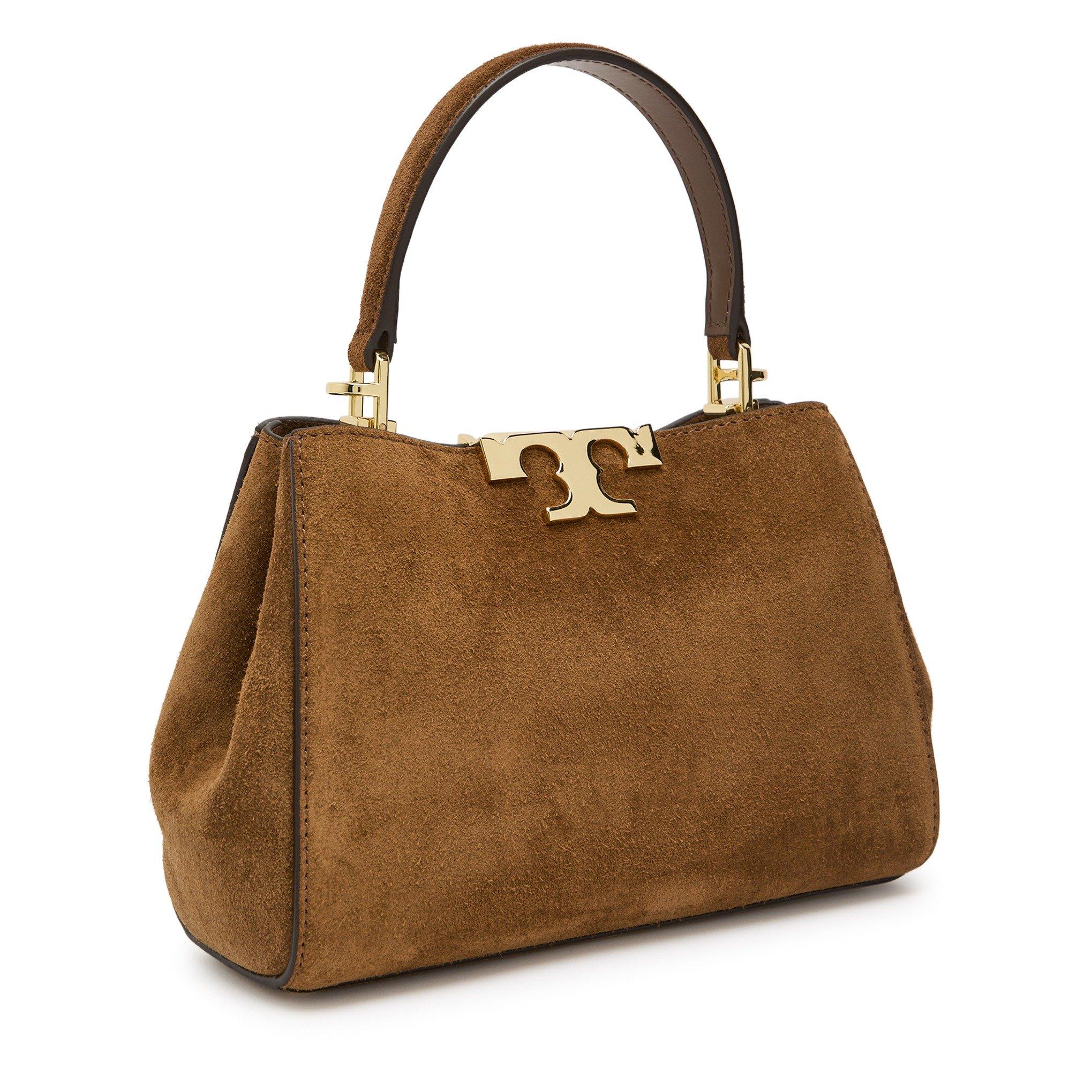CARAMEL - Tory Burch - Eleanor Suede Mini Satchel - 2