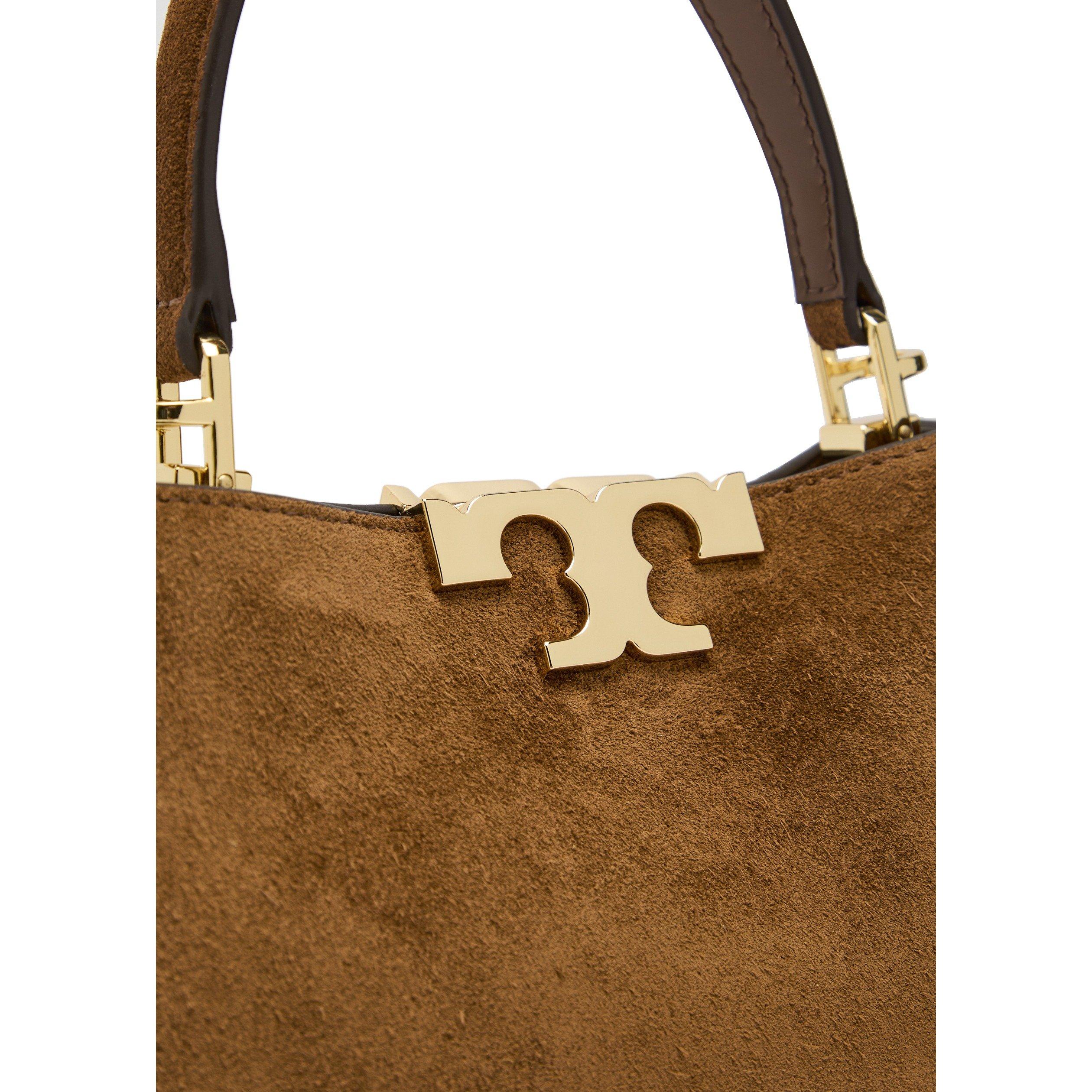 CARAMEL - Tory Burch - Eleanor Suede Mini Satchel - 4