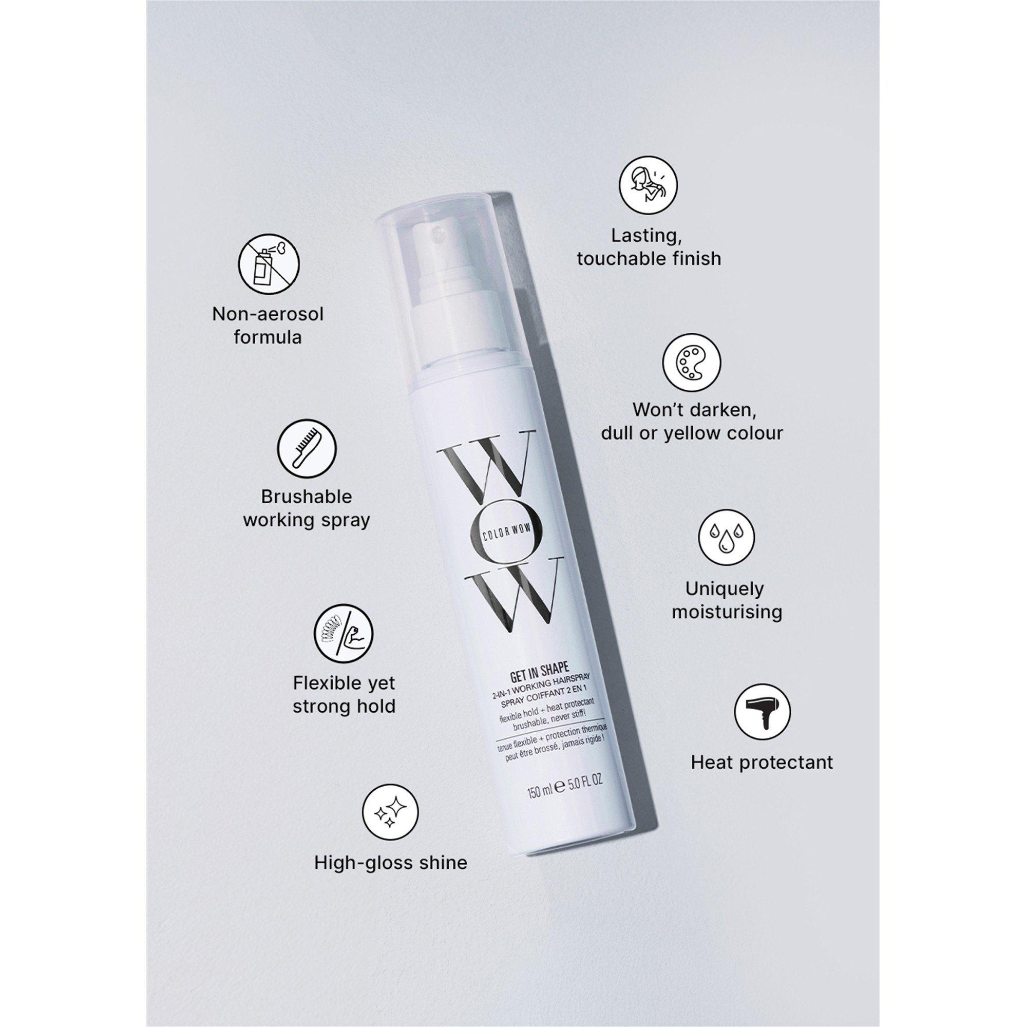 Not Applicable - Color Wow - 2-in-1 Working Hair Spray - 4